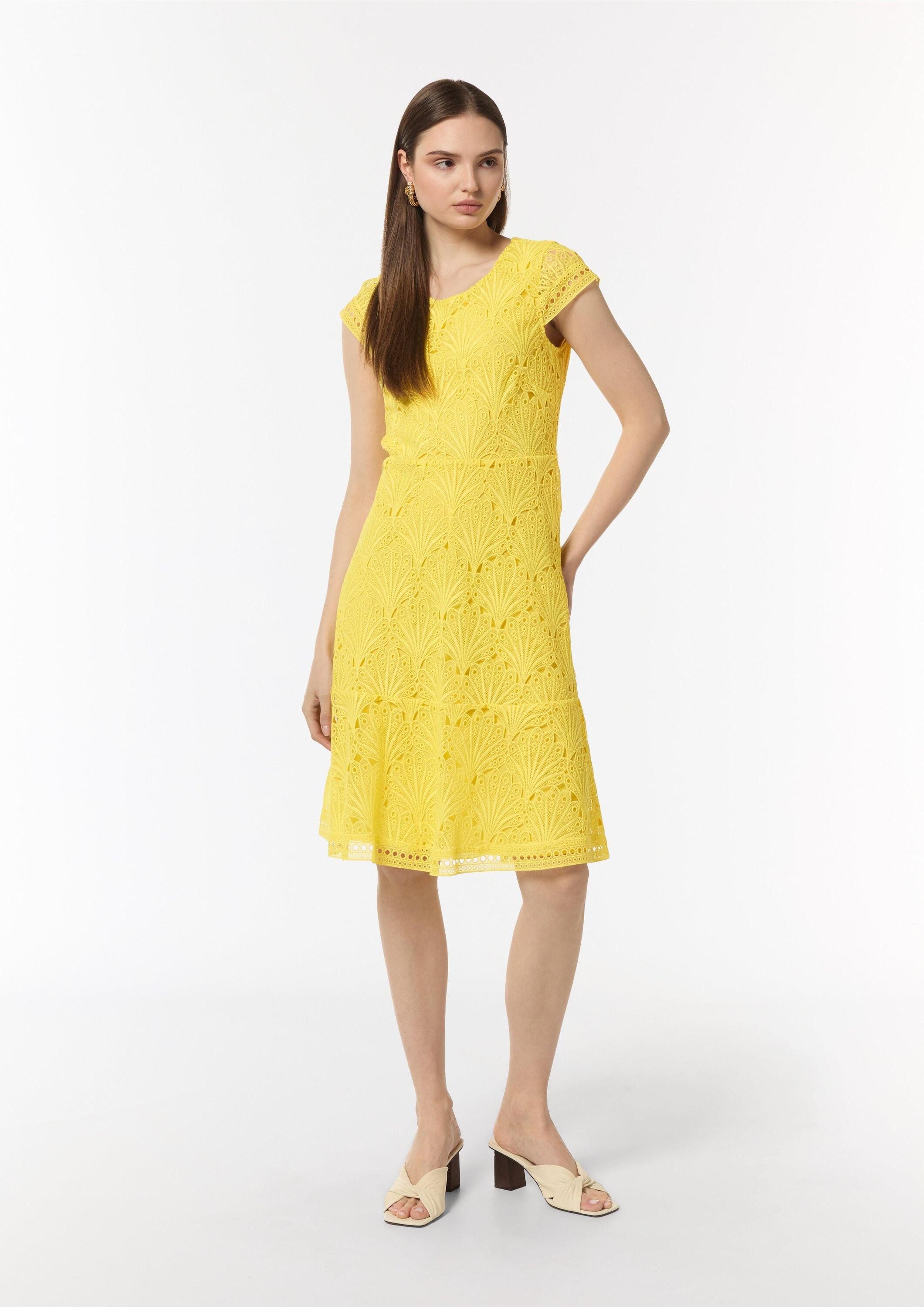 comma Minikleid Kleid (1-tlg)