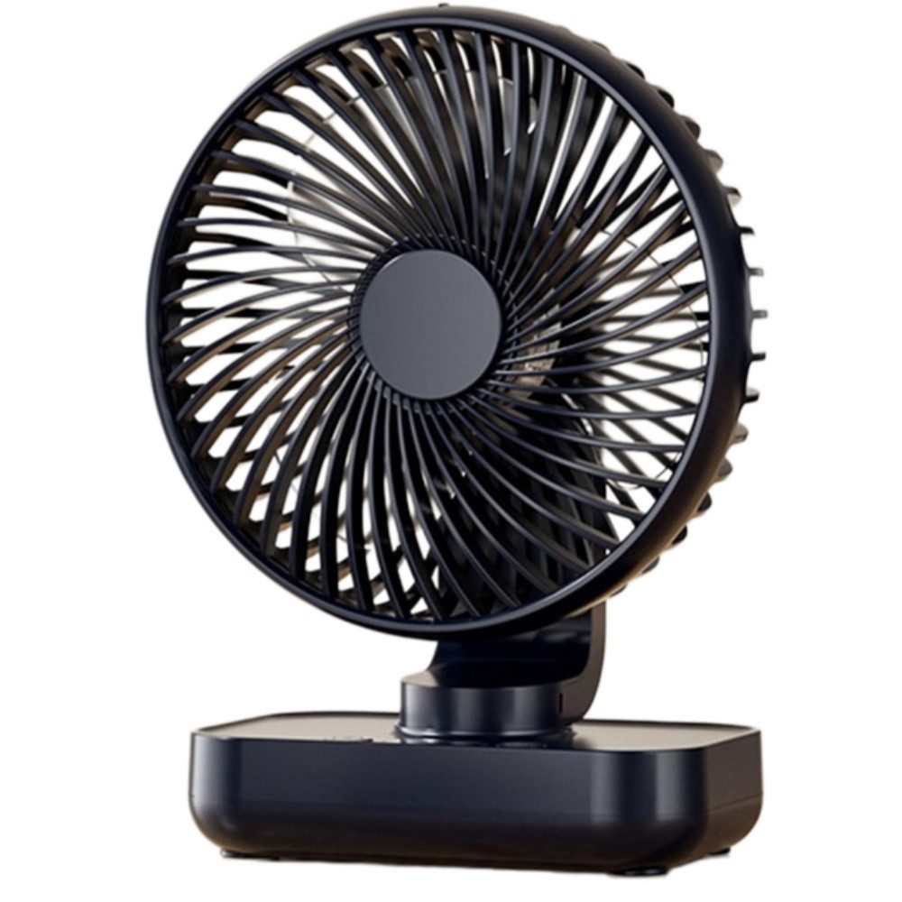 Minicloss Tischventilator Tischventilator Automatisch Oszillierend für Büro, Zuhause, Leise 30 dB, USB-C, LED Display, Abnehmbar, 4 Geschwindigkeiten