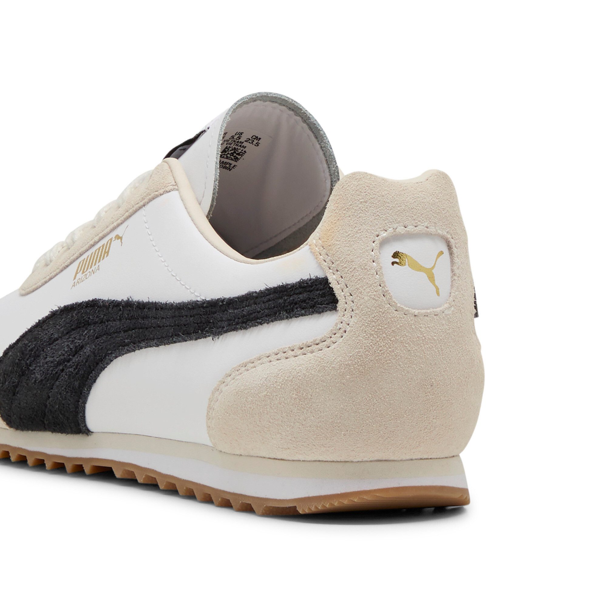 PUMA ARIZONA RETRO Sneaker aus Leder und Wildleder-Overlays, mit EVA-Zwischensohle