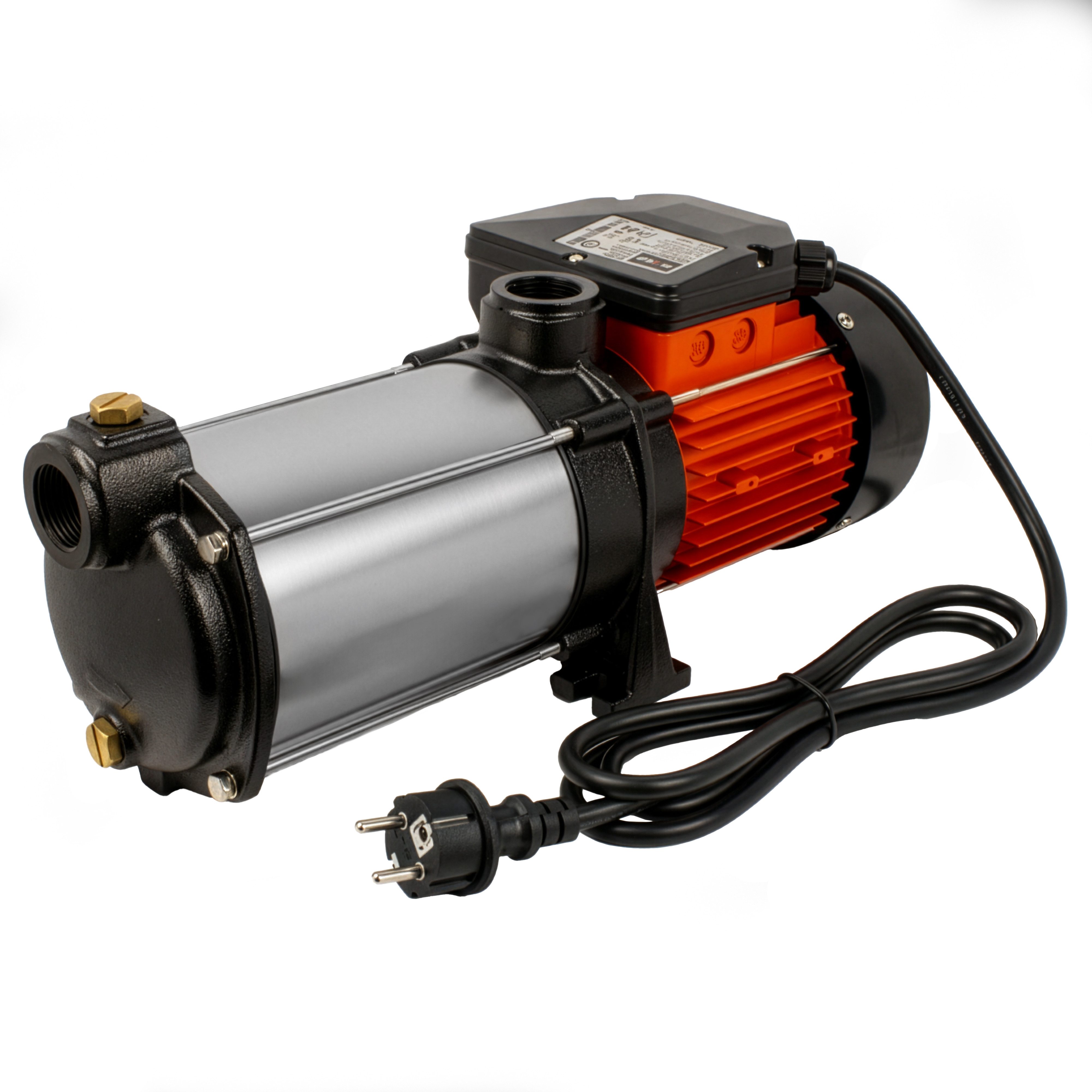 Grafner Wasserpumpe Kreiselpumpe Edelstahl Pumpe 1000 Watt 5400L/h