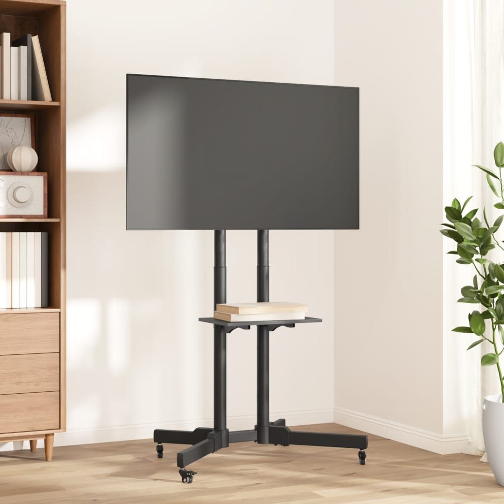 vidaXL TV-Wandhalterung TV-Ständer Rädern 32-70 Zoll Bildschirm Max VESA 600x400mm 50kg, (1-tlg)