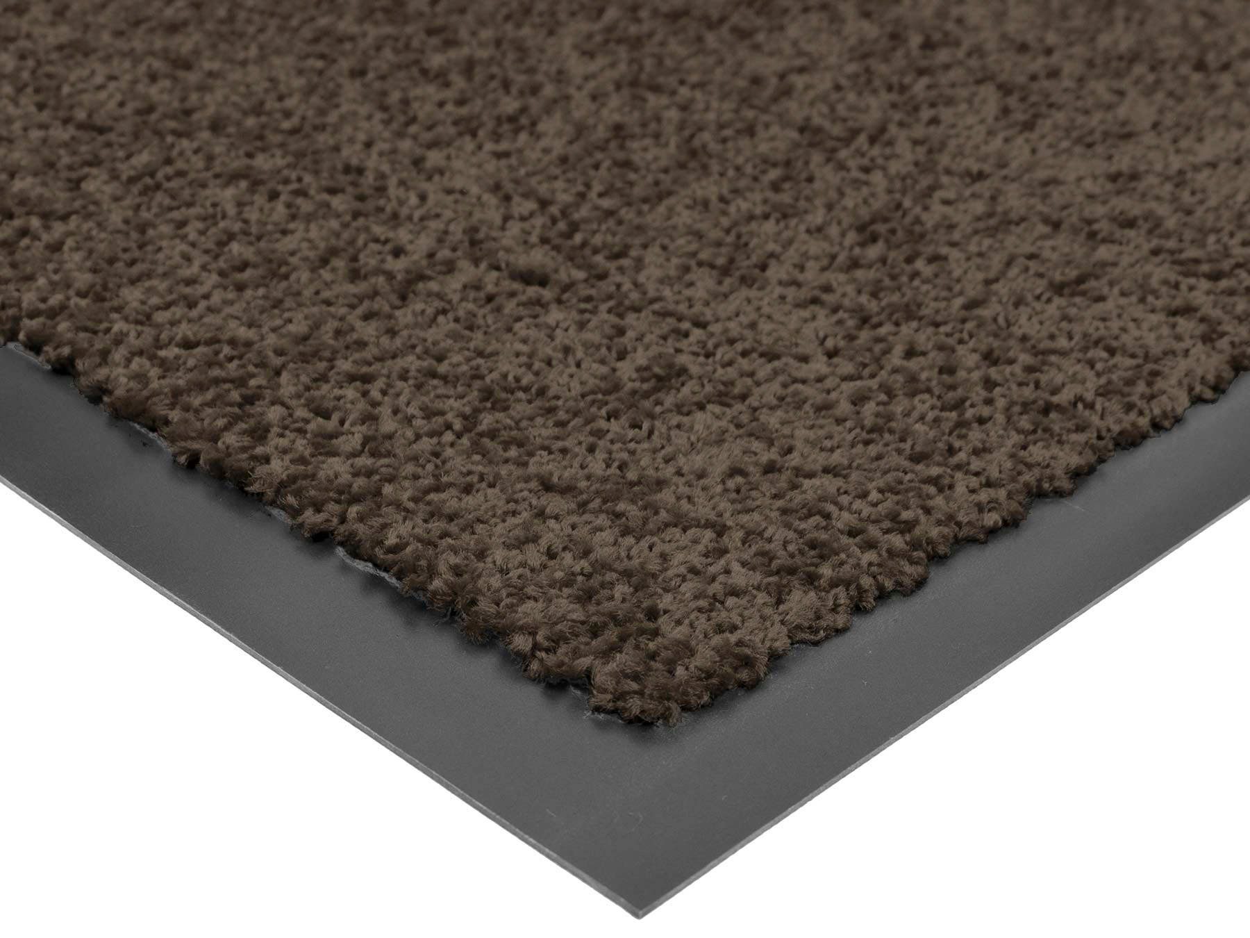 Fußmatte CLEAN, Primaflor-Ideen in Textil, mm, Höhe: waschbar rechteckig, braun Farbauswahl, 8,5 Schmutzfangmatte, große