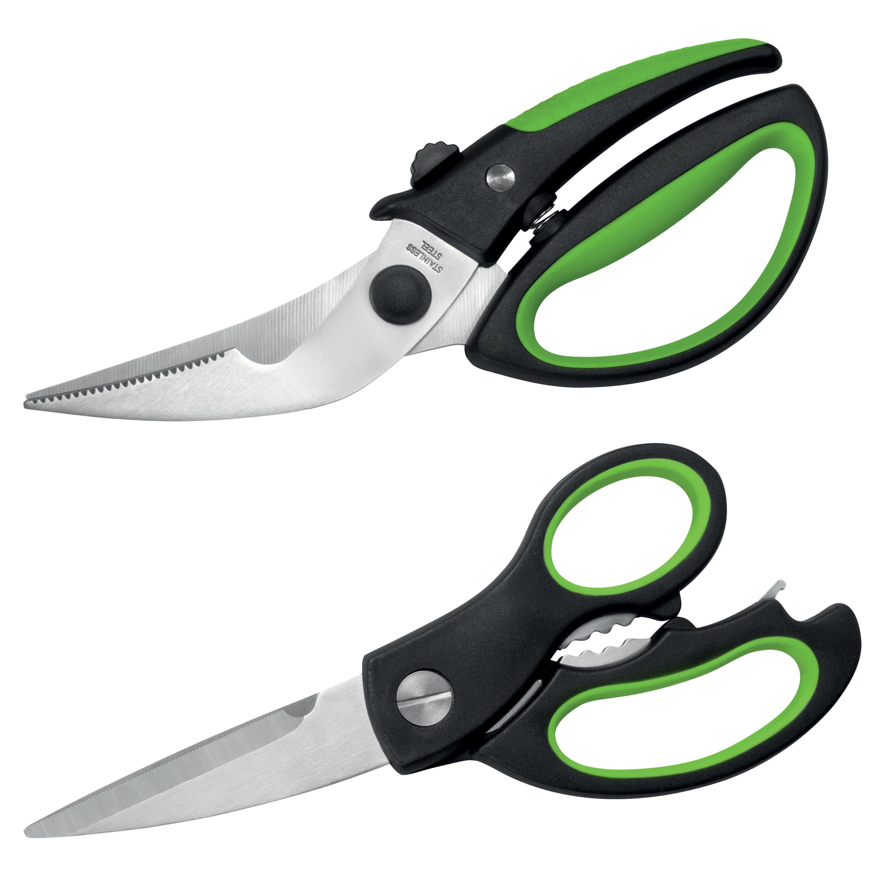 bremermann Ножницы-Set Ножницы для птицы und Haushaltscheren Set 2tlg., grün