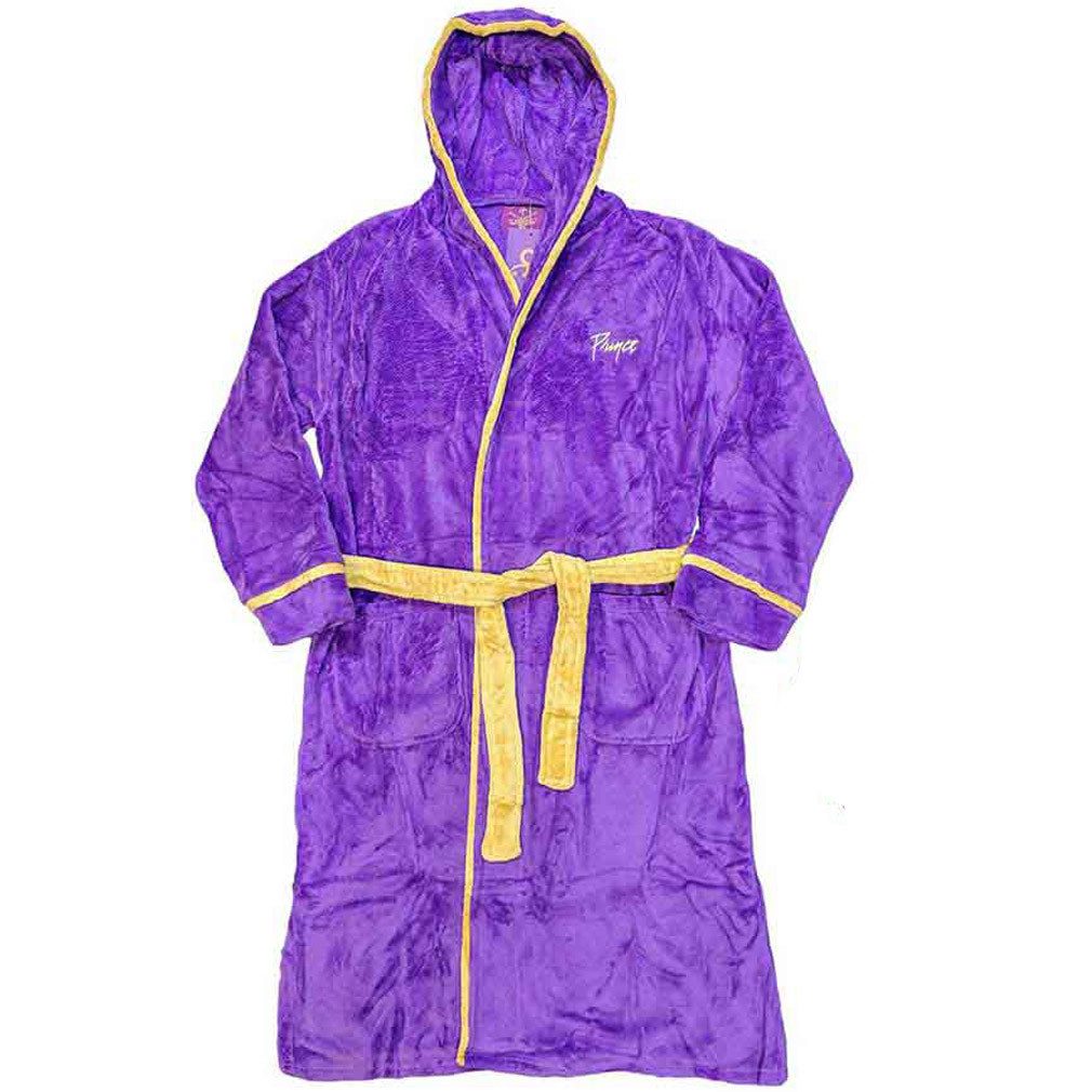 Prince Morgenmantel Symbol Purple, Lila Plüsch Flauschig Robe