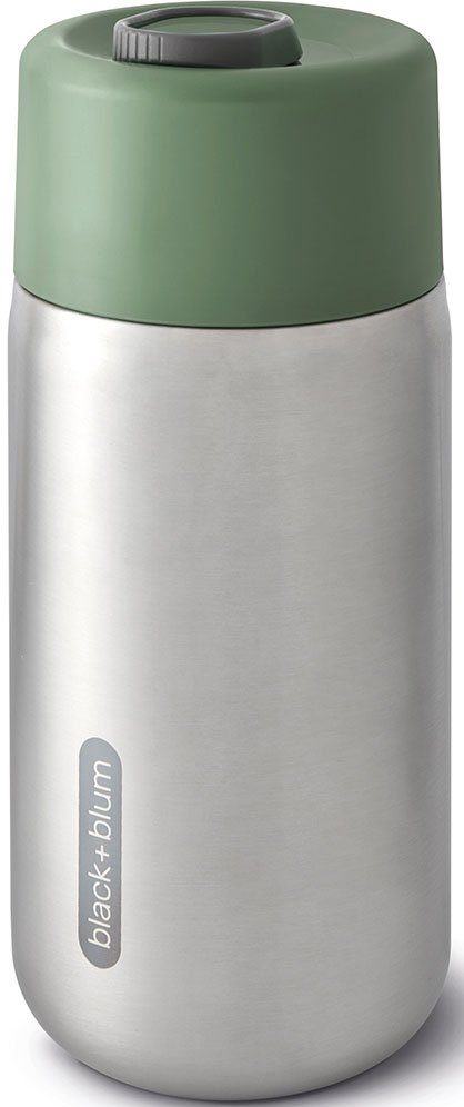black+blum Coffee-to-go-Becher To Go, Edelstahl, Kunststoff, mit Vakuumisolierung, 340 ml