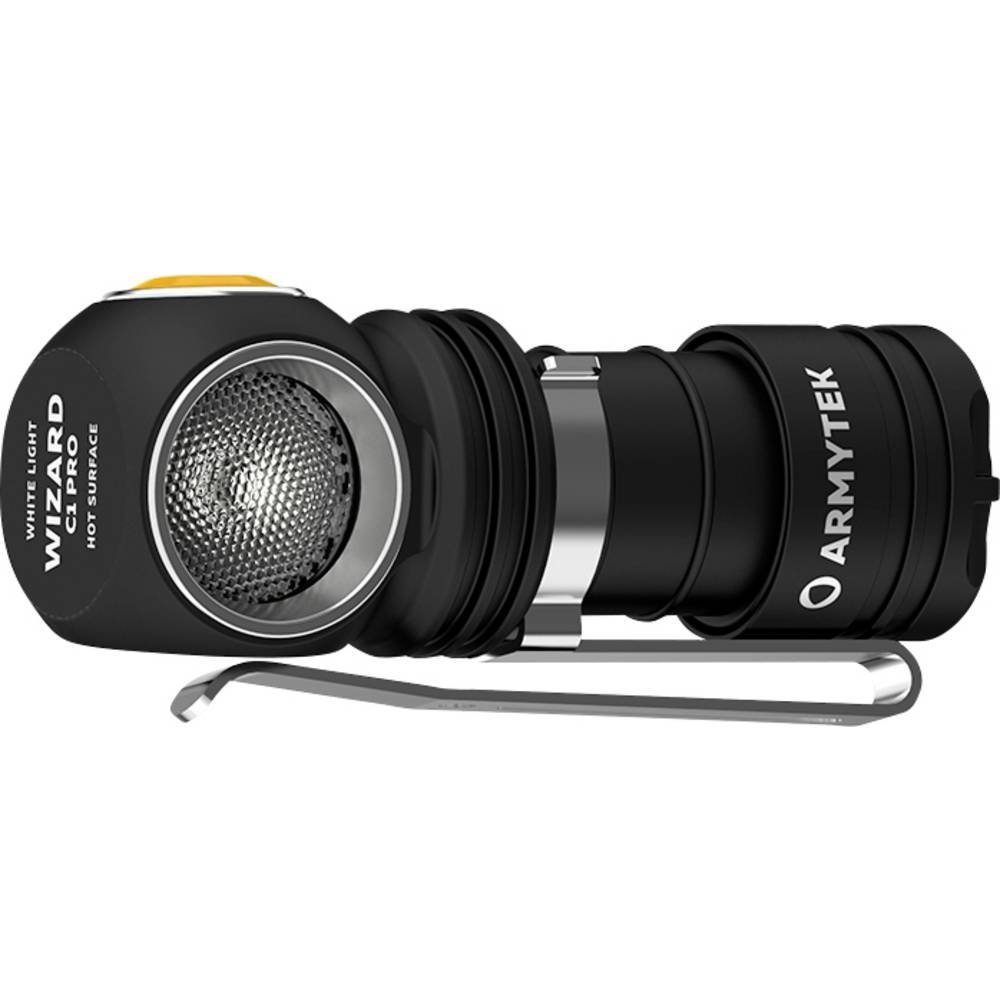 Armytek LED Stirnlampe Wizard C1 Pro Magnet Multifunktionslampe USB, mit Magnethalterung