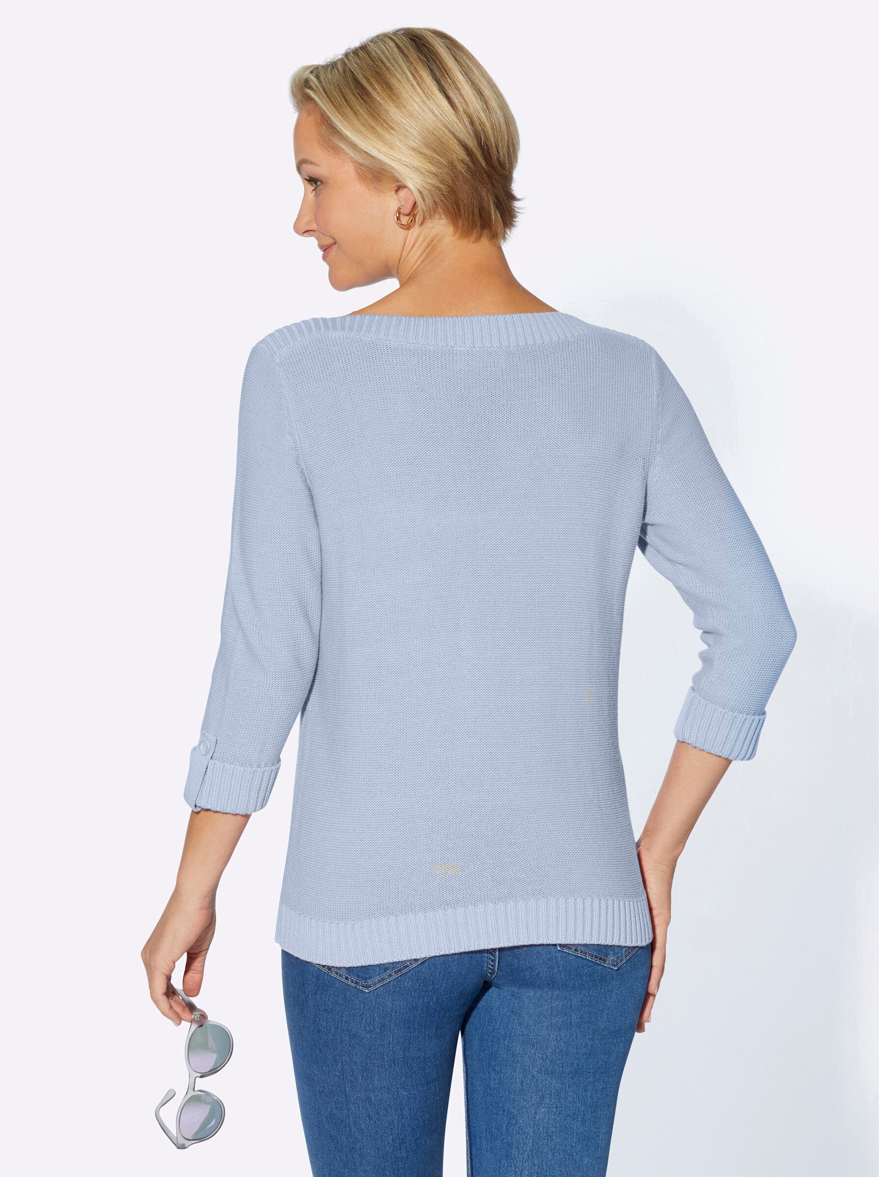 WEIDEN bleu Strickpullover WITT