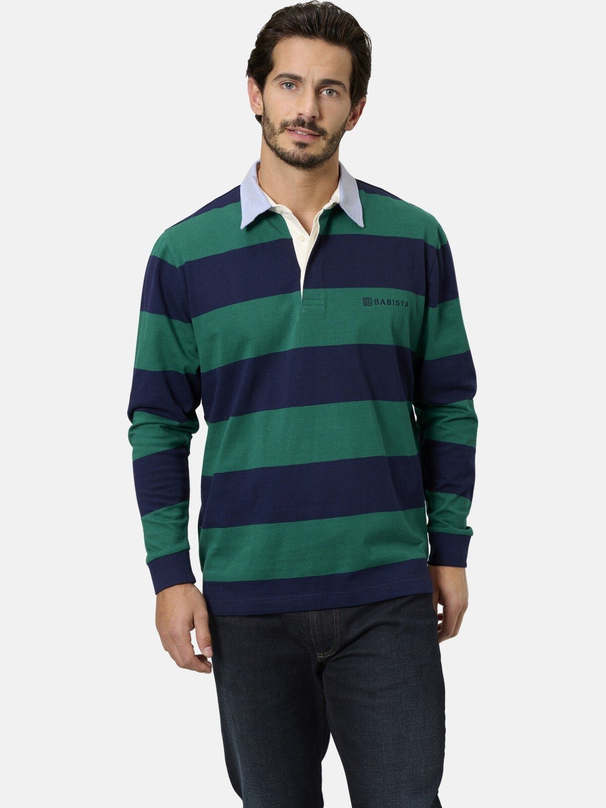 Babista Sweatshirt VIORENTO mit verdecktem Knopfverschluss