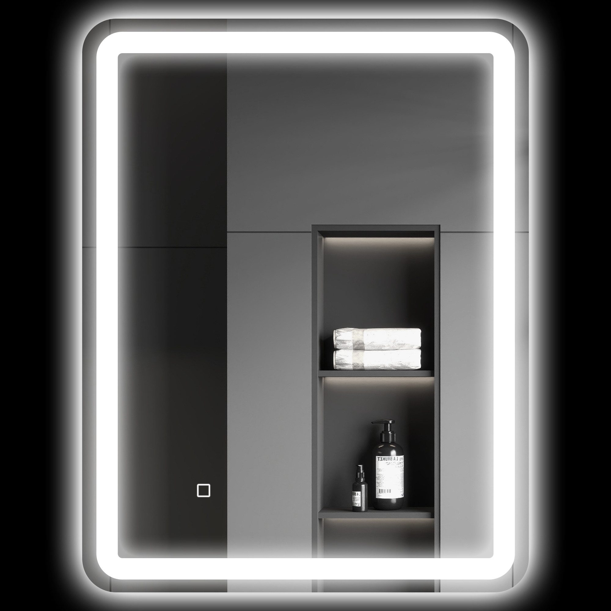 HOMCOM Spiegel 50 x 70 cm günstig online kaufen