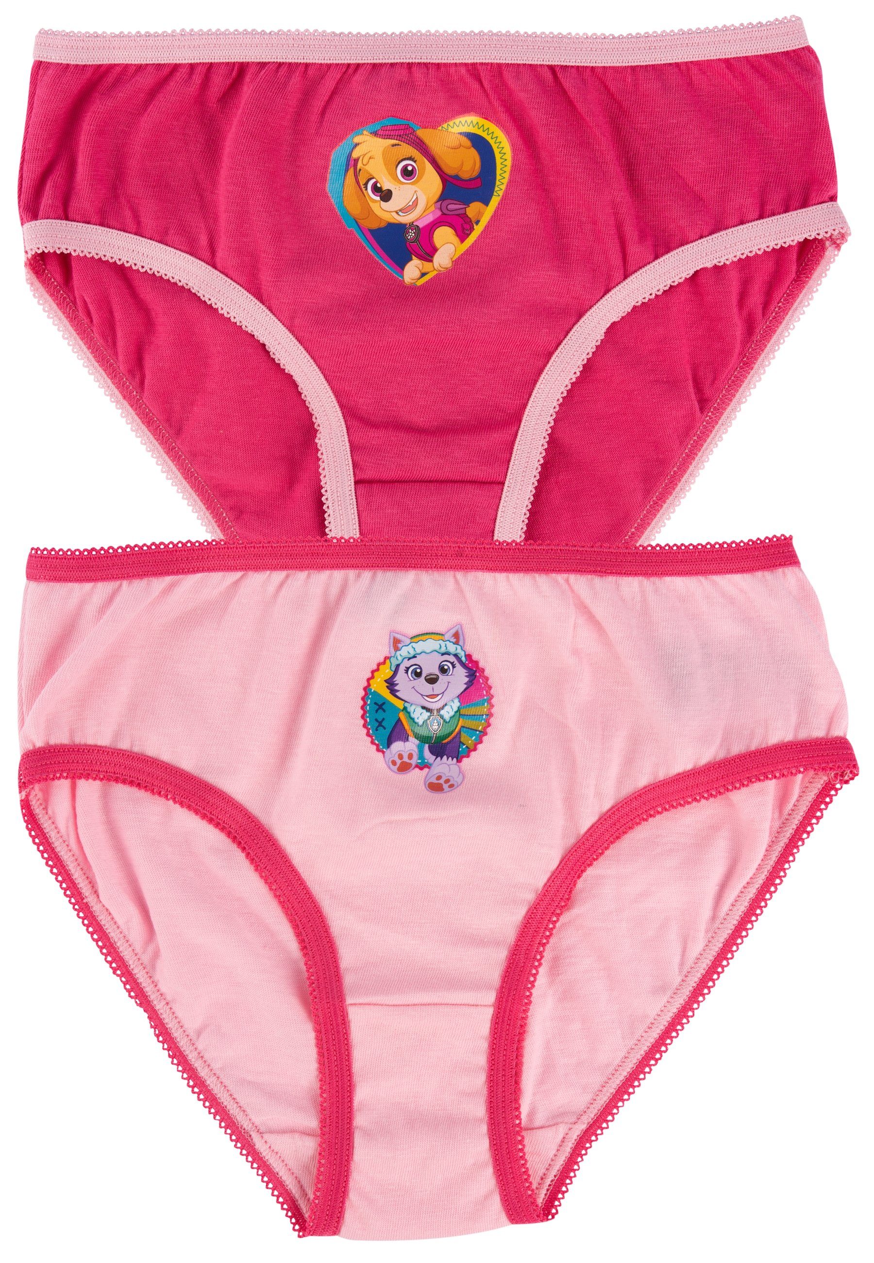 Rosa/Pink Panty United Pack) Paw Patrol Labels® für (2er Mädchen Unterhose