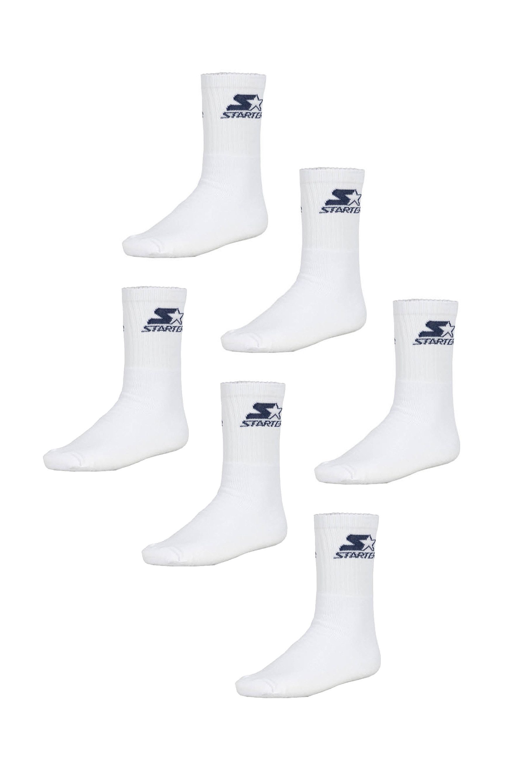 Starter Носки Tennissocken 6er Pack Herren Baumwolle mit Logo (6-Paar)