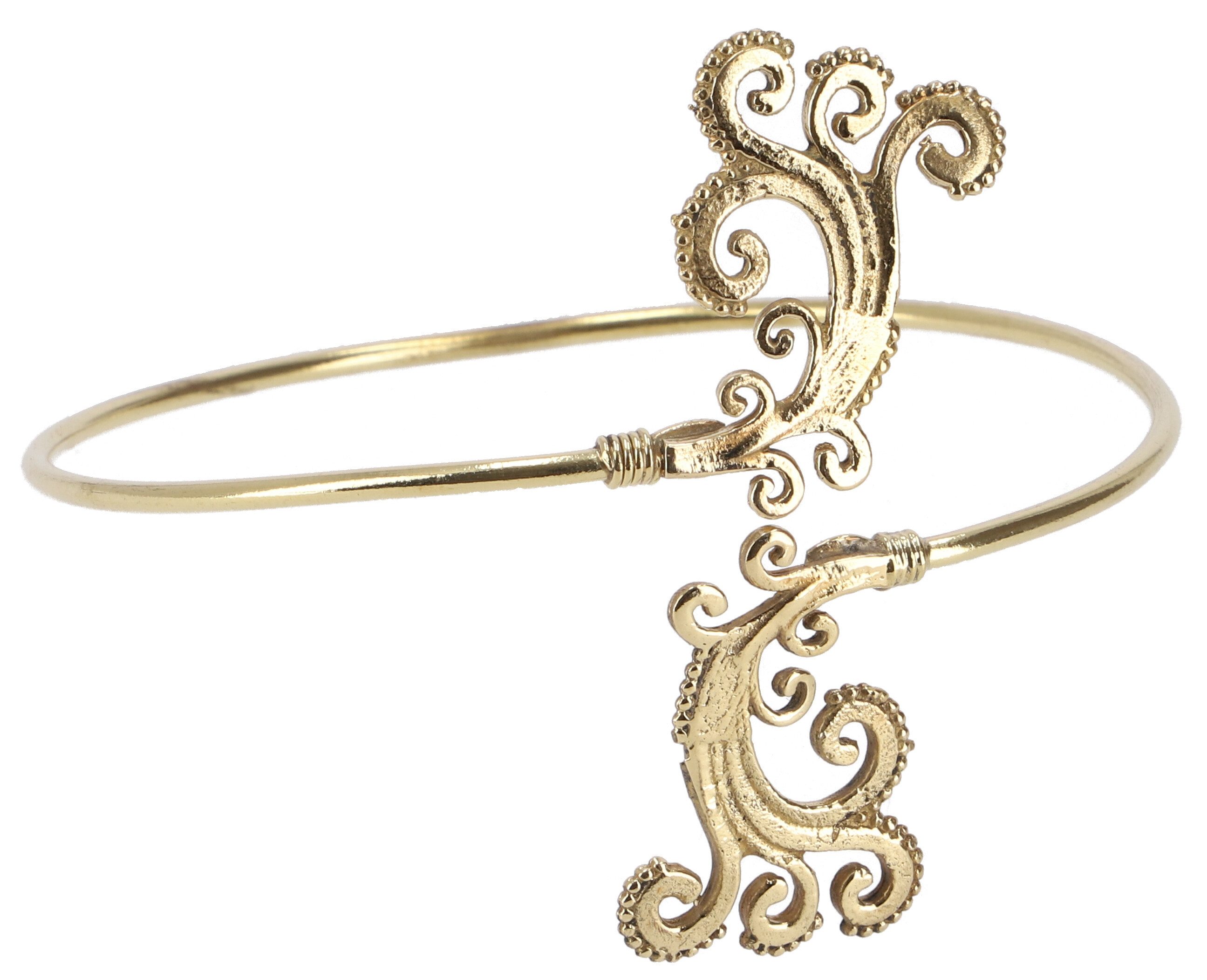 Guru-Shop Armreif Indischer Oberarm Armreifen Messing, Boho.. günstig online kaufen