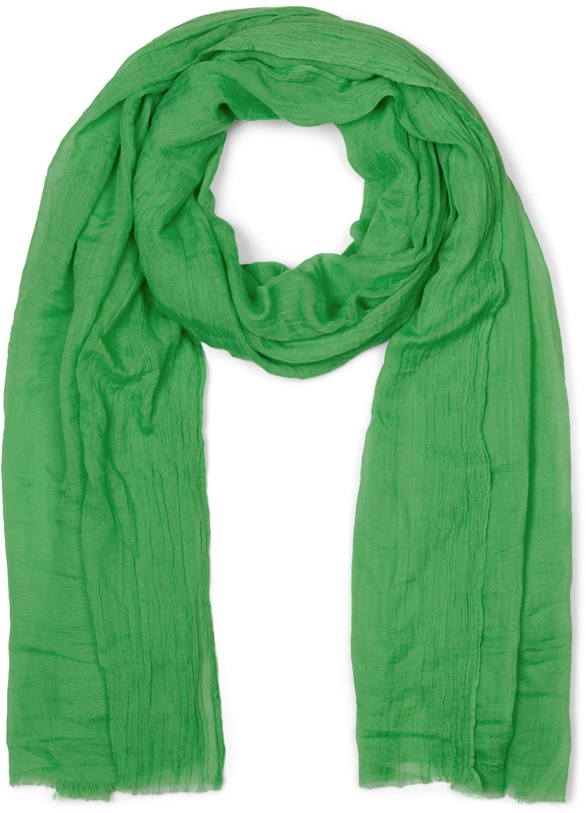 styleBREAKER Modeschal Leichter Schal Einfarbig, (1-St) günstig online kaufen