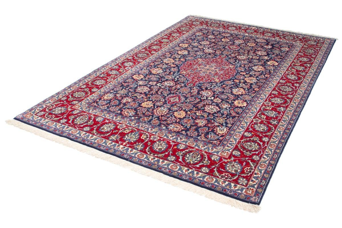 Orientteppich Höhe: Isfahan mm Orientteppich, Nain 172x237 Trading, Handgeknüpfter Seidenkette rechteckig, 6