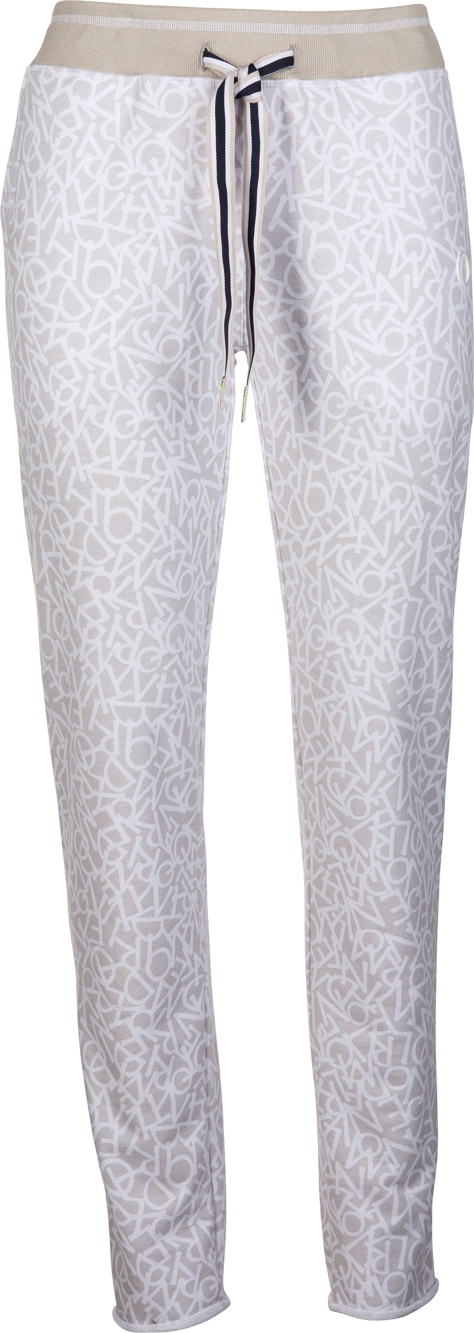 LPO Sweathose ADA WOMEN elastischer Bund, Kordelzug, Allover Print