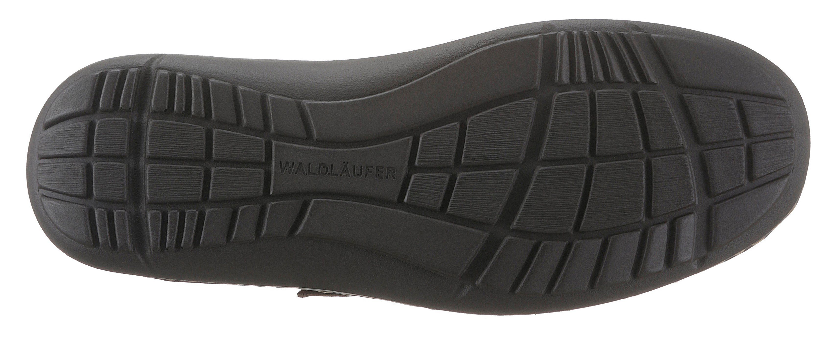 Waldläufer Herwig Klettschuh Slipper, Komfortschuh, Freizeitschuh mit Klettverschlüsse, G-Weite