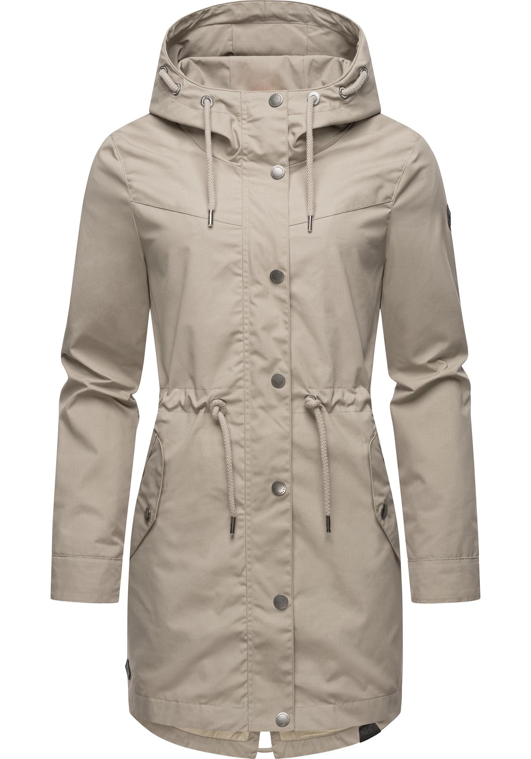 Ragwear Parka Canny stylische Übergangsjacke mit großer Kapuze günstig online kaufen