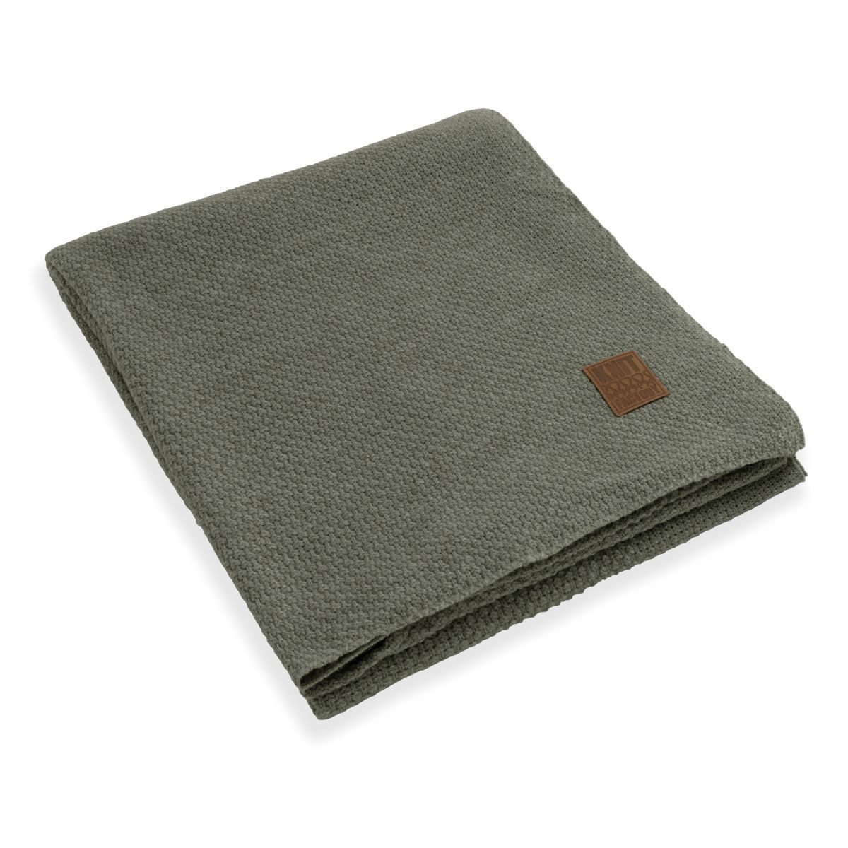 Wolldecke Jesse Plaid XL Urban Green 195x225 195x225 cm, Knit Factory, Tagesdecke Kuscheldecke Decke Wohndecke