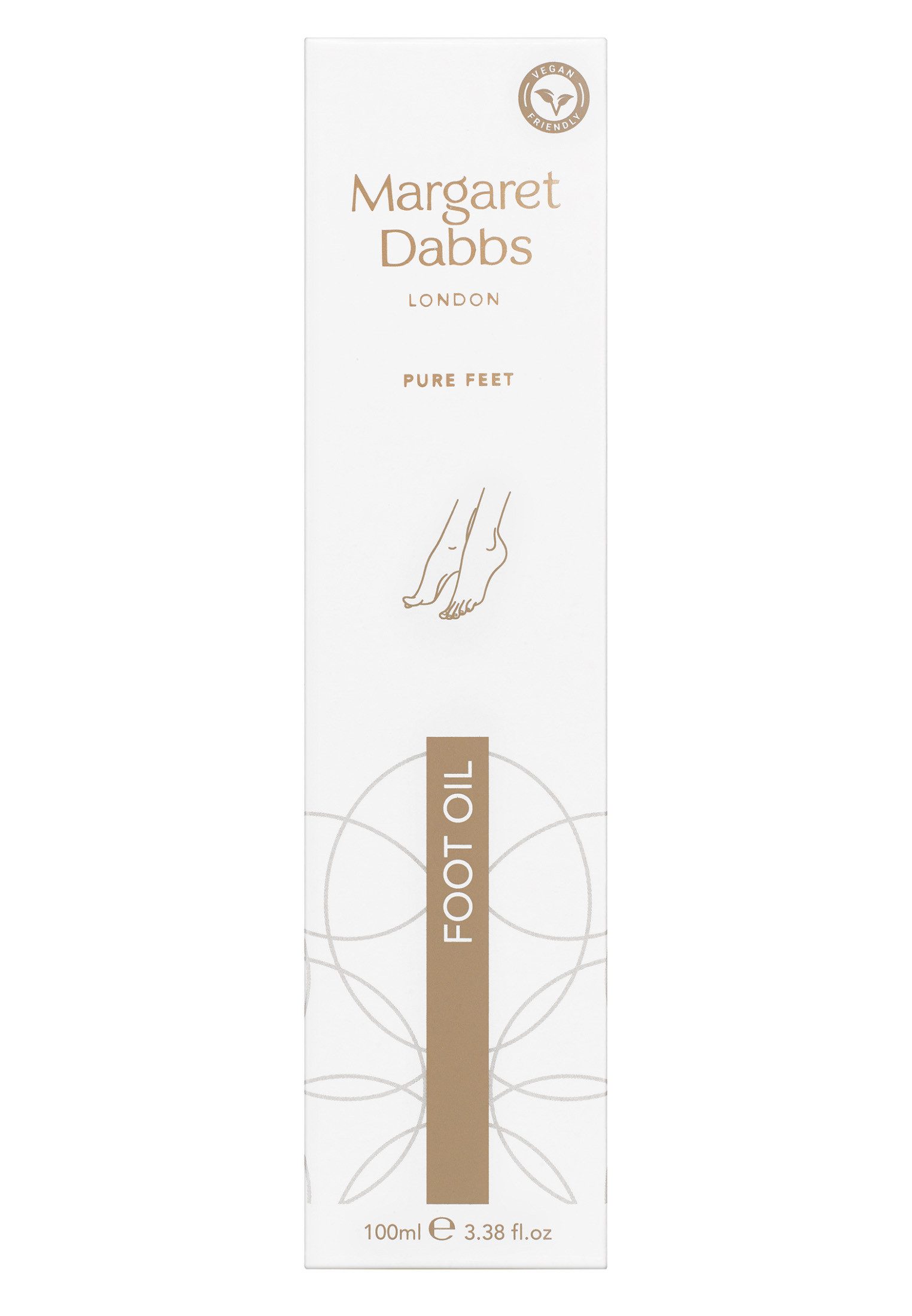 Margaret Dabbs Fußlotion Margaret Dabbs Fußpflege Pure Foot Oil Luxuriöses Fußöl mit Buriti-, Hanfsamen- und Jojobaöl und Duftnoten aus Bergamotte und Petitgrain, antimykotisch und antibakteriell,  intensiv regenerierend.