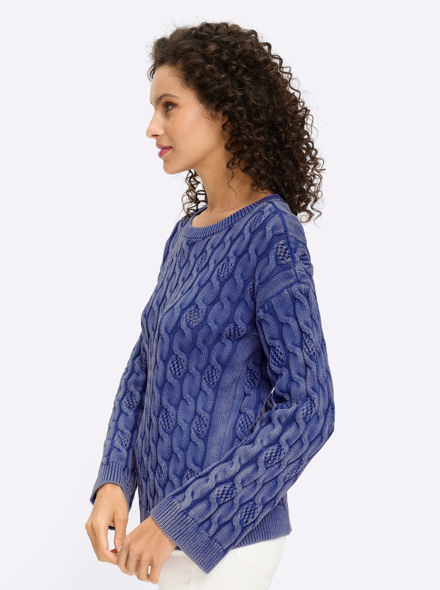 heine Strickpullover Rundhalspullover .