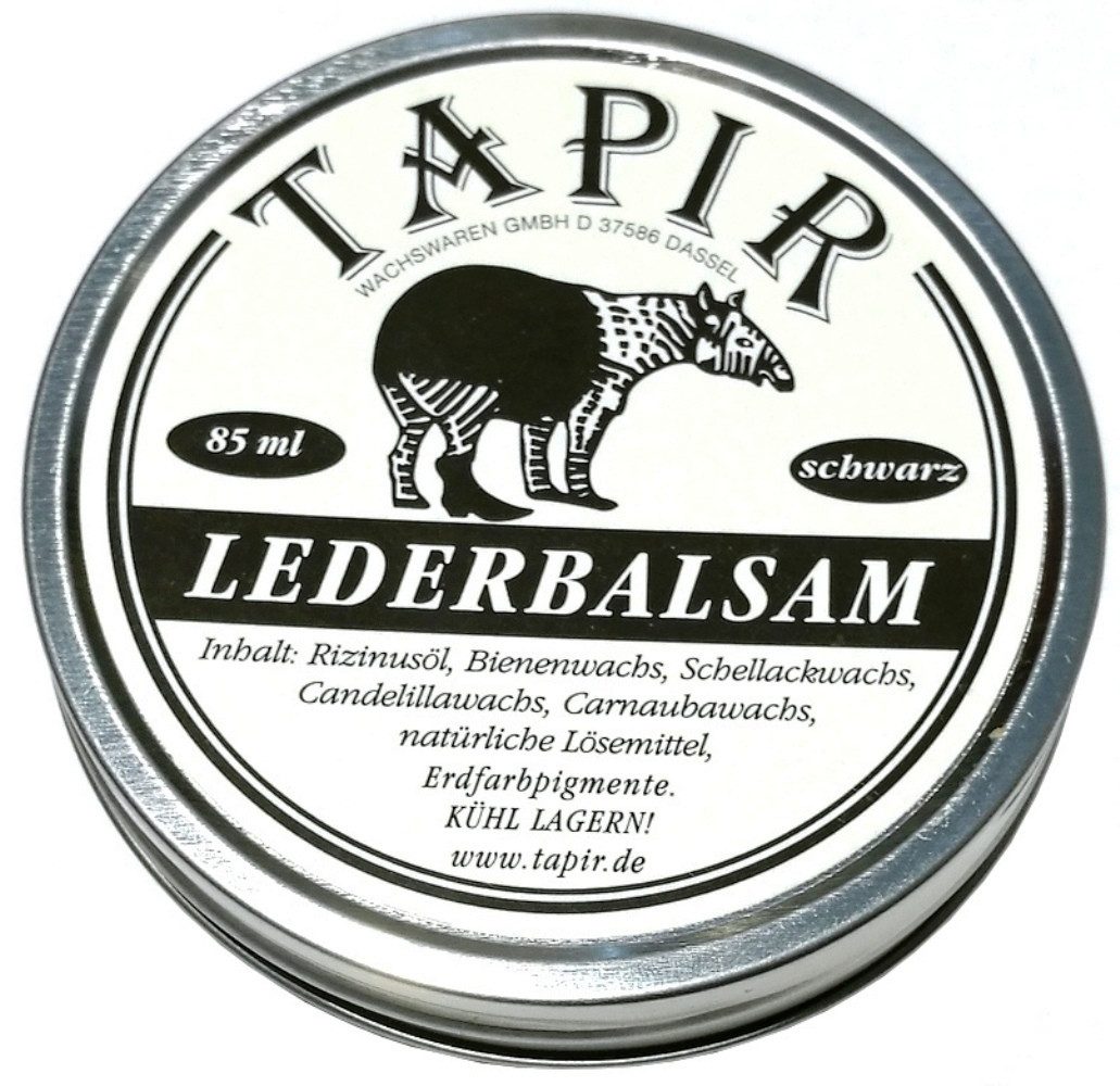 Tapir Schuhputzbürste TAPIR LEDERBALSAM Glattlederpflege 85 ml Dose