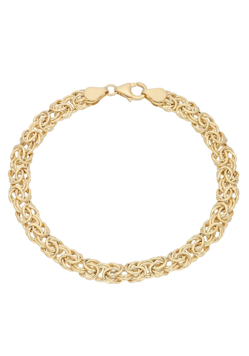 Firetti Armkette Schmuck Geschenk Gold 375 Armschmuck Armband Goldarmband Königskette