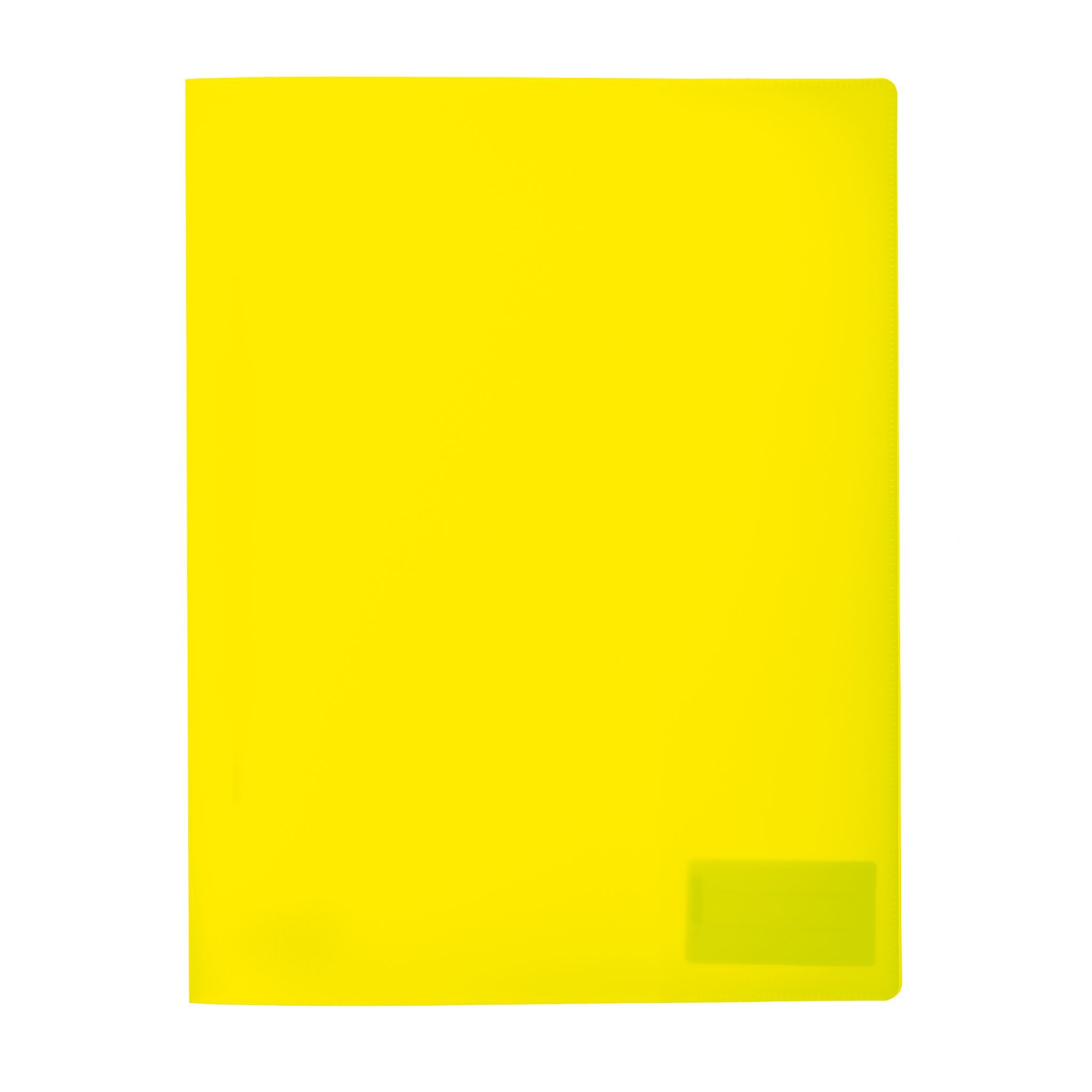 HERMA Hefter Herma Schnellhefter PP A4 Neon gelb