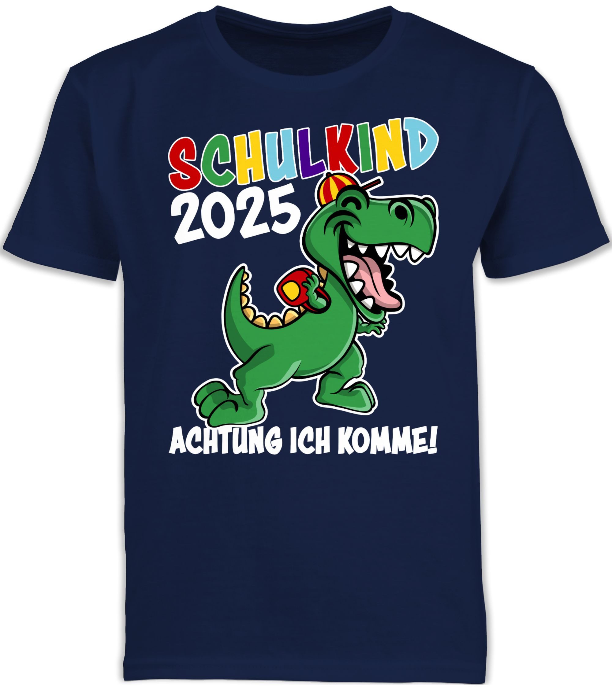 T-Shirt Schulkind 2025 Dino Dinosaurier