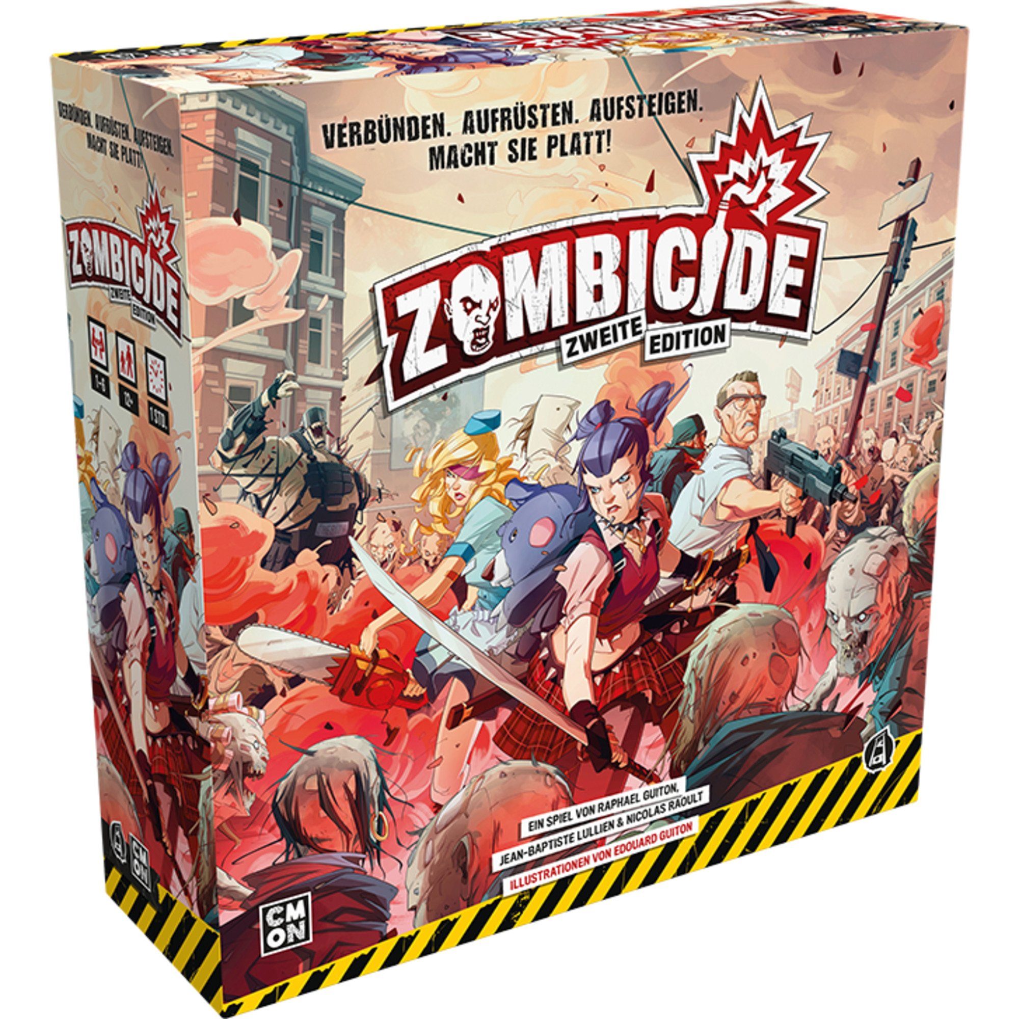 Zombicide: Black Plague – Juego De Mesa Cooperativo De Mazmorras – 1 A 6 Jugadores – A Partir De 14 Años – Edición En Alemán