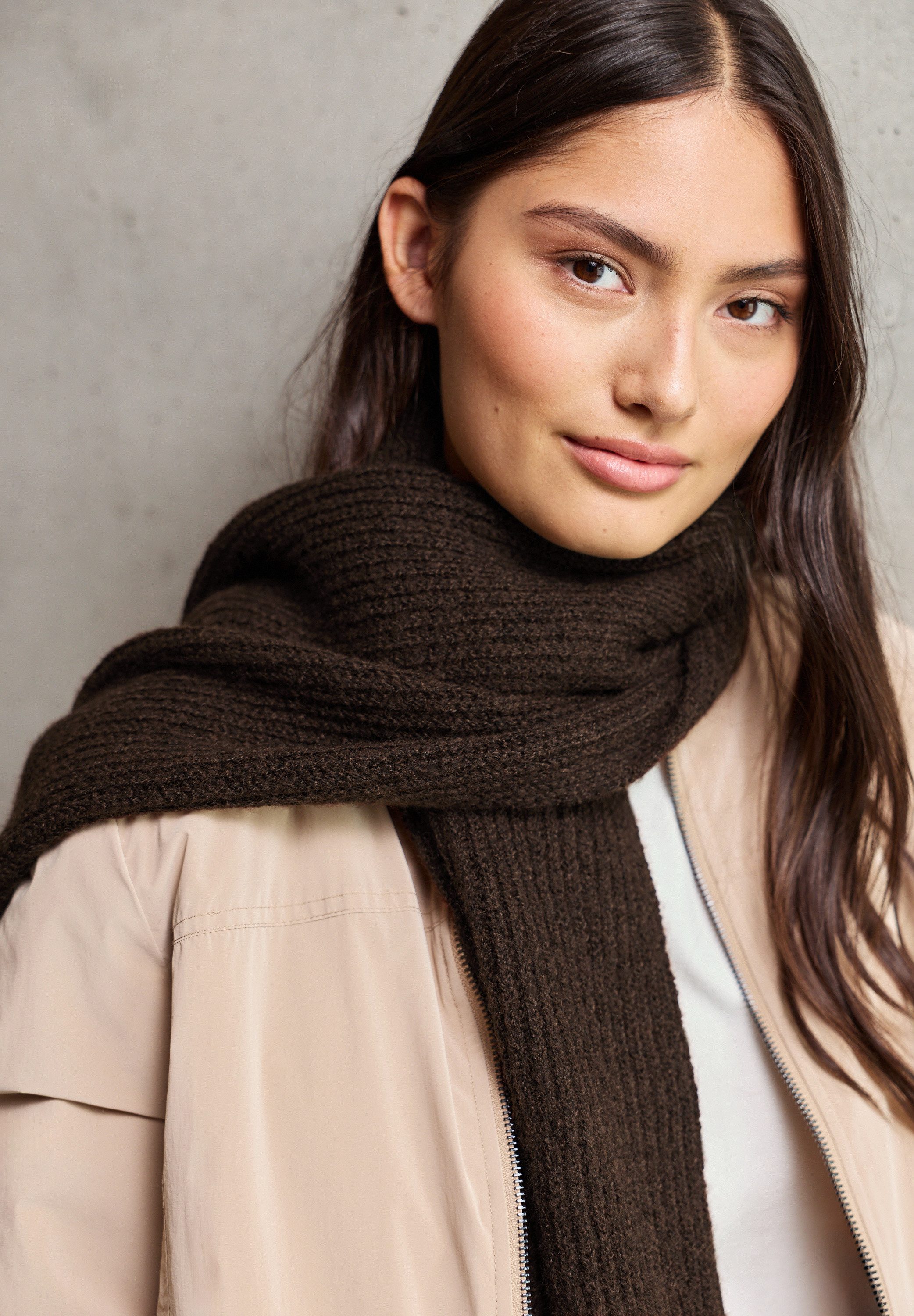 STREET ONE STUDIO Schal, aus softem Materialmix günstig online kaufen