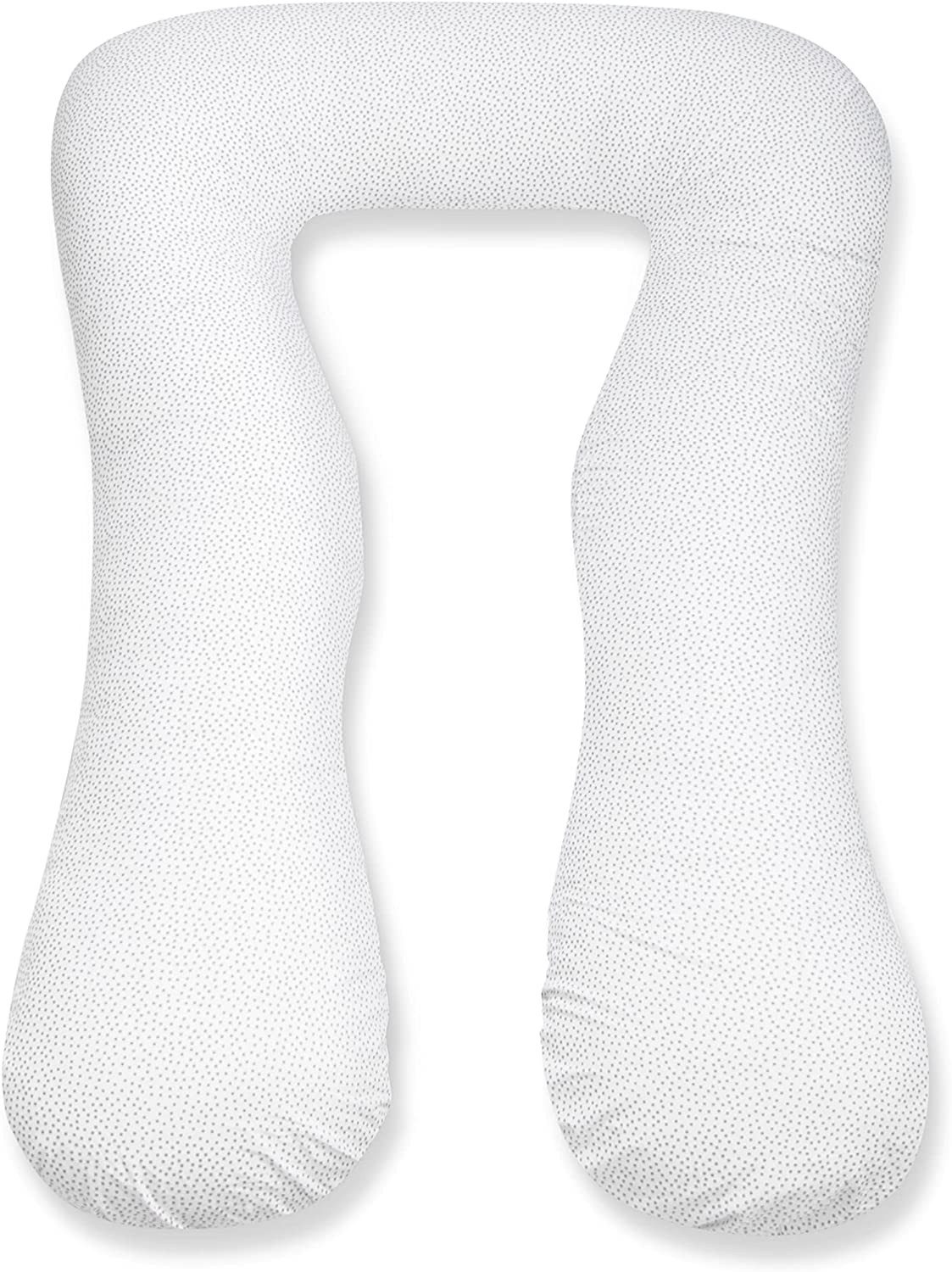 Amilian Stillkissen 330 cm - Seitenschläferkissen, Schwangerschaftskissen, Lagerungskissen, Stillkissen XXL - Stillkissen Seitenschläferkissen - Amilian Stillkissen, mit abnehmbaren Bezug, Stillkissen mit Füllung