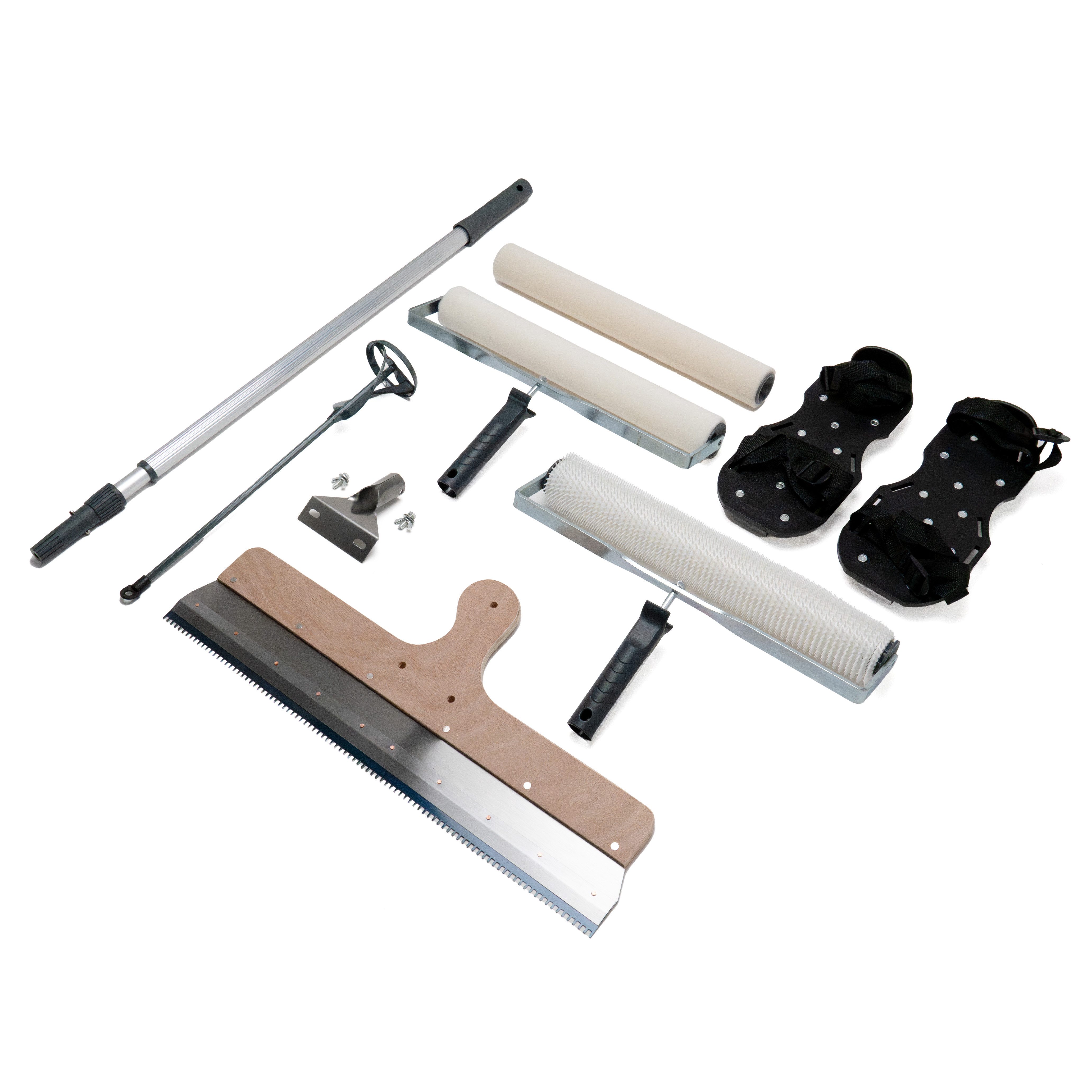 Malerset Epoxidharz Bodenbeschichtung Werkzeug Set Ausgleichsmasse Kit PL250