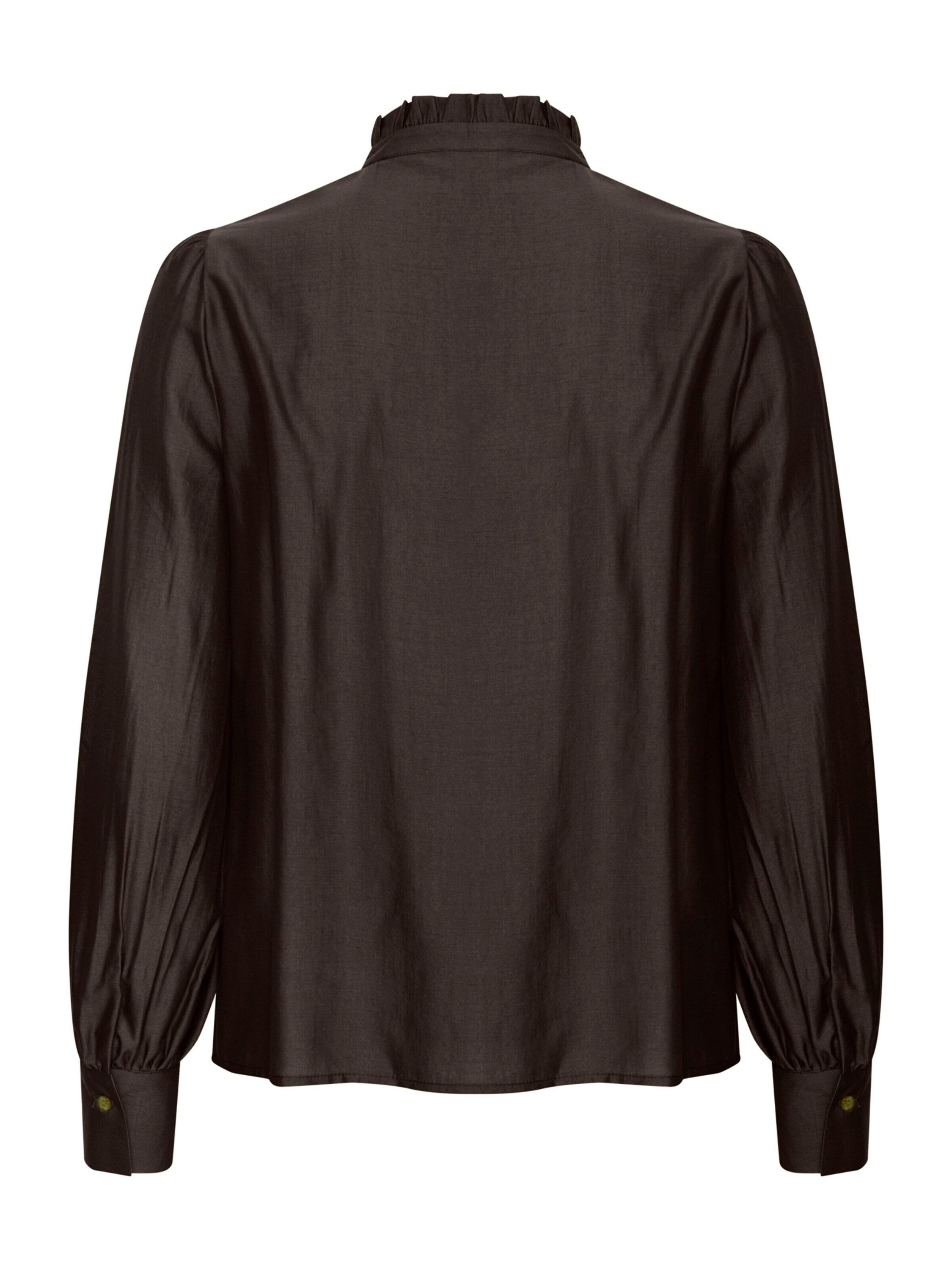 Ichi Langarmbluse IH KARLANI (1-tlg) Drapiert/gerafft günstig online kaufen