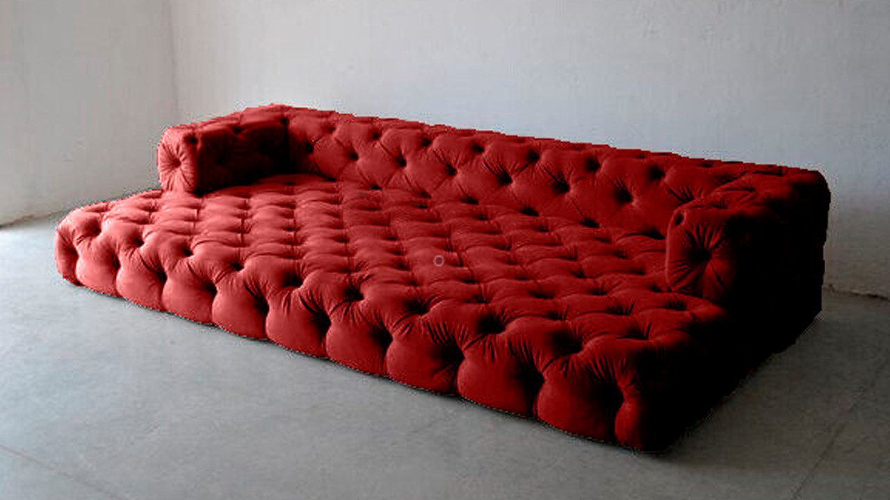 JVmoebel Big-Sofa Chesterfield Sofagarnitur in edlem Design mit hochwertiger Polsterung, 1 Teile, Made in Europa