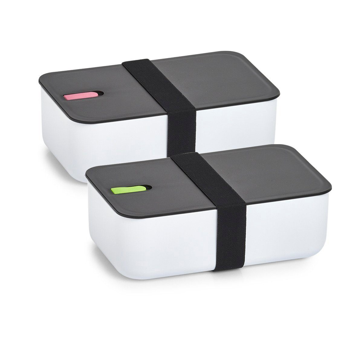 Zeller Present Lunchbox, grün 0-tlg) (einzeln, Kunststoff
