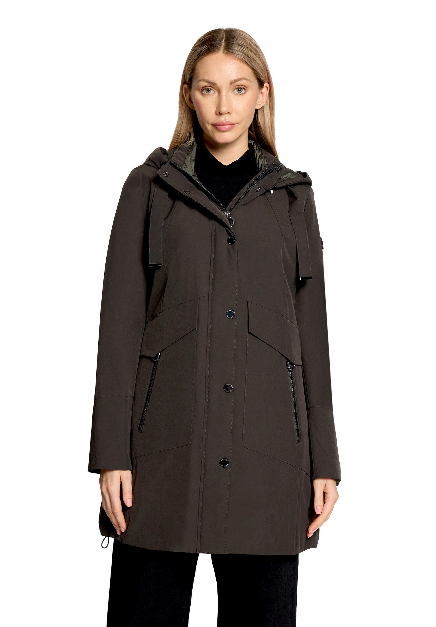Betty Barclay Outdoorjacke Damen mit abnehmbarer Kapuze