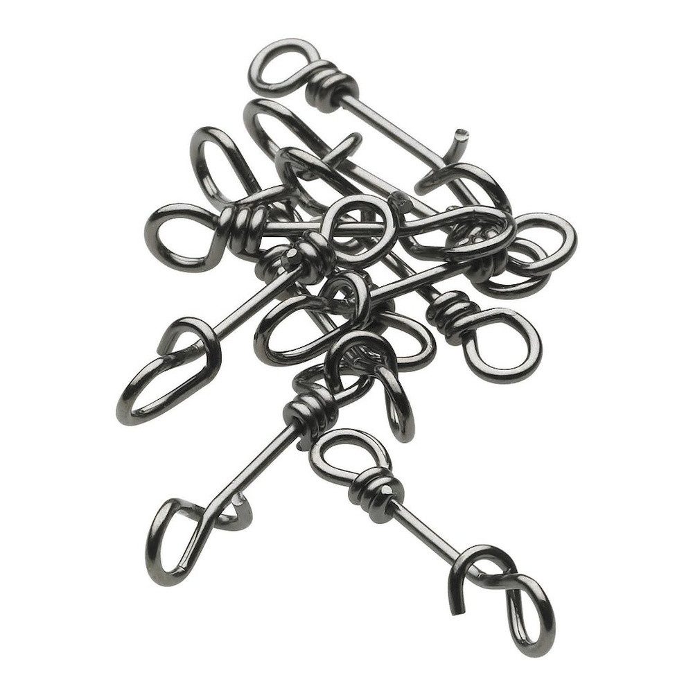 Angelwirbel Kinetic Twist Lock #0 8Kg Black Nickel 10Pcs