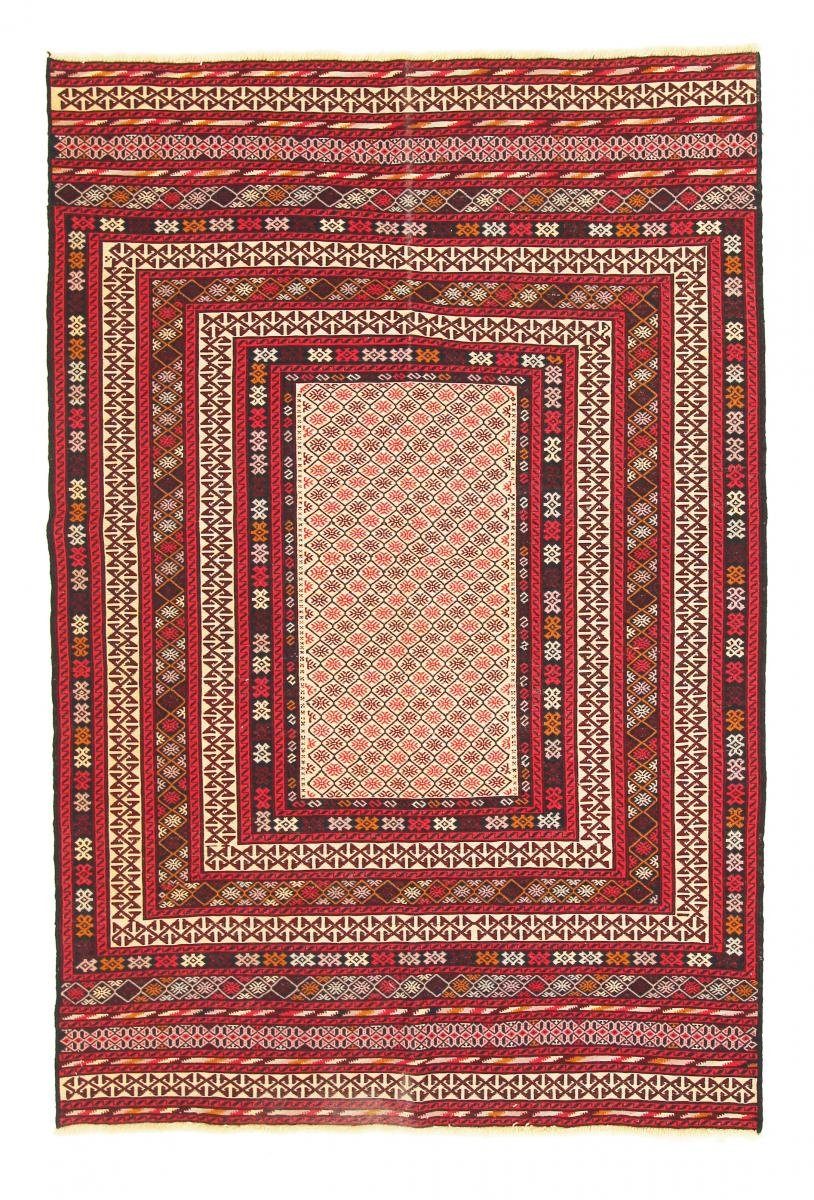 Orientteppich Kelim Sirjan 127x189 Handgewebter Orientteppich, Nain Trading, rechteckig, Höhe: 5 mm