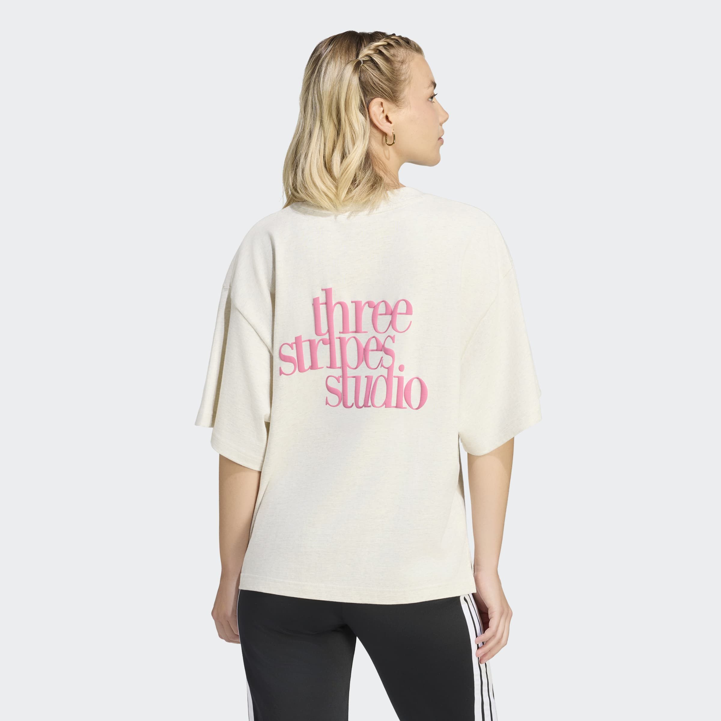 adidas Sportswear T-Shirt W 3SS GFX TEE2 Print T-Shirt, locker geschnitten