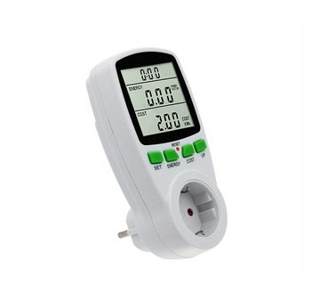 GreenBlue Stromverbrauchszähler GB202G, Energieverbrauch Stromkosten Messgerät Wattmeter