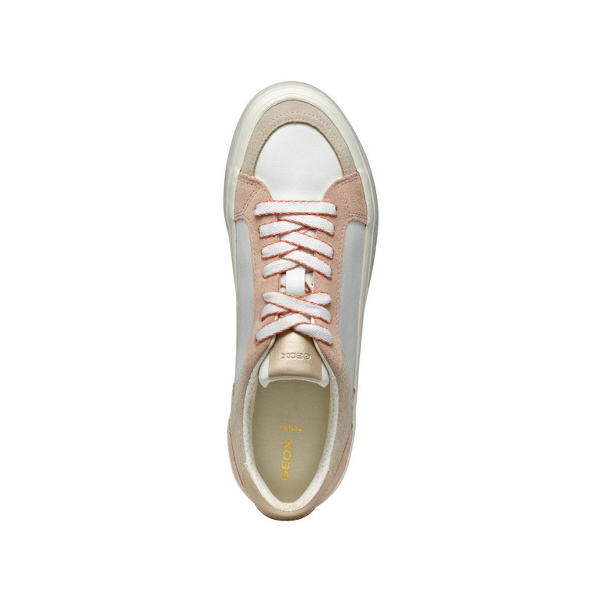 Geox GEOX EMMELENY, Sneaker, Weiß,kombiniert, Damen Sneaker
