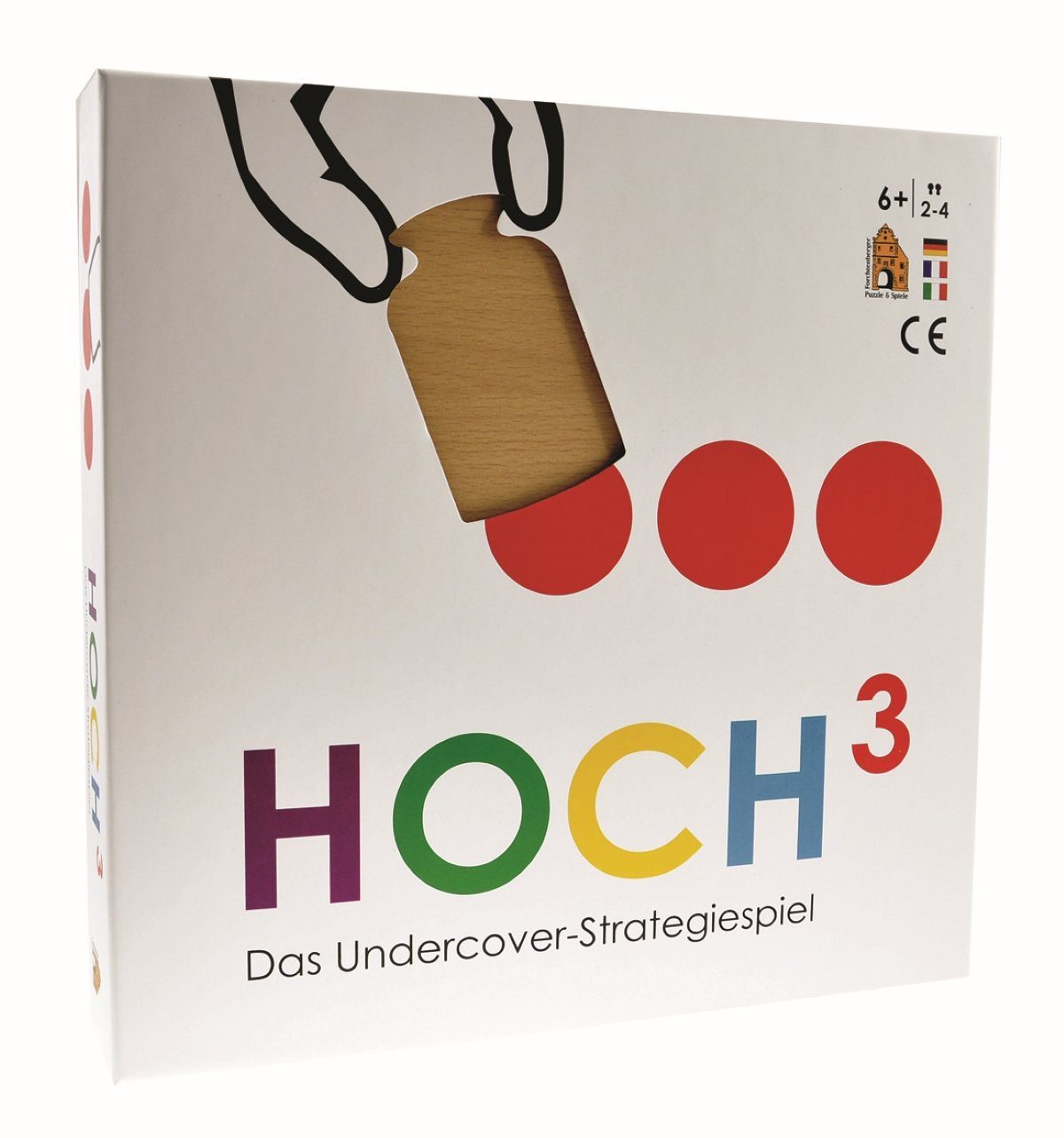 Forchtenberger Puzzle & Игры Spiel Hoch³, Strategiespiel