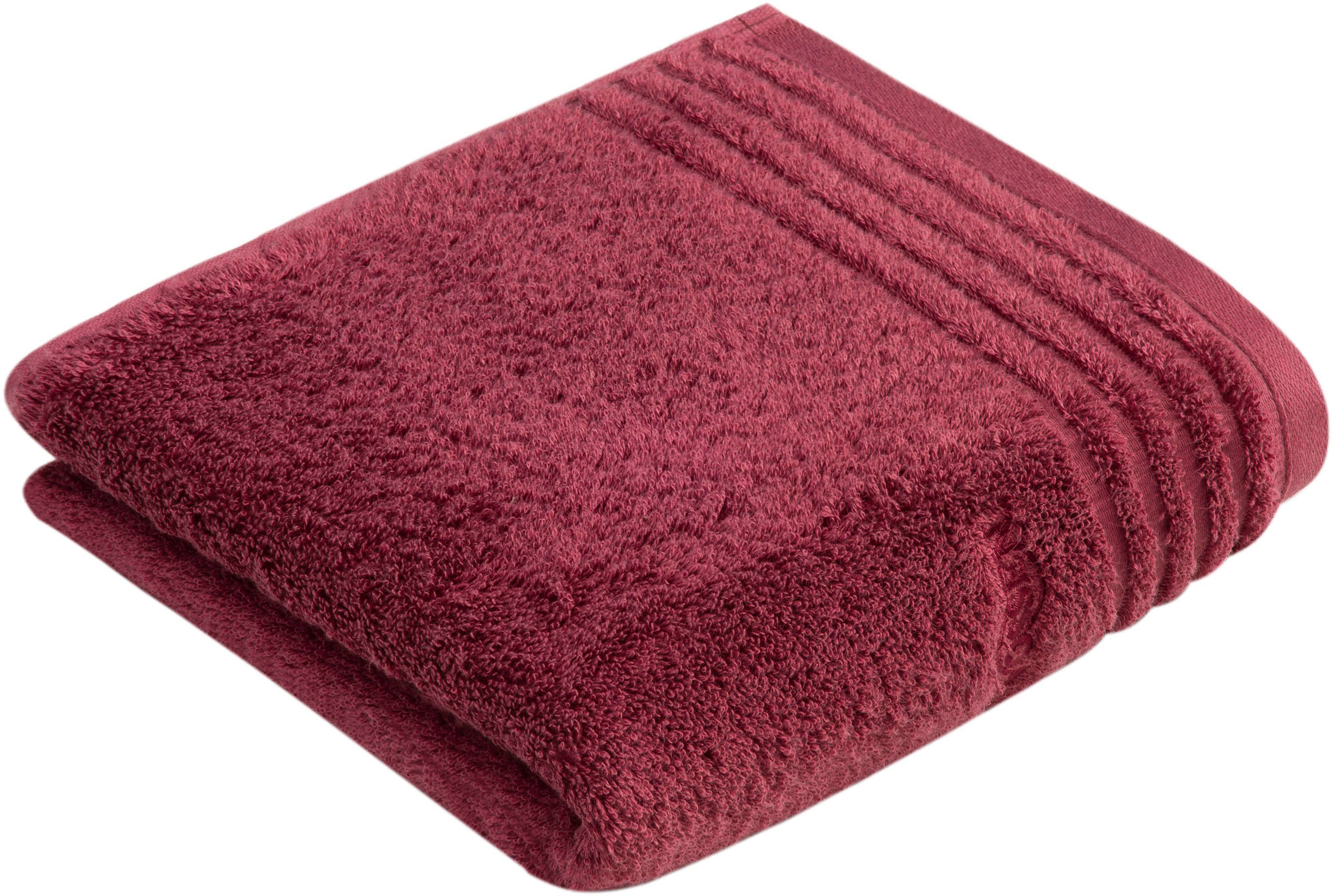 Style Vossen Baumwolle (1-St), Handtuch Supersoft, Vienna Supersoft Webfrottier hibiscus