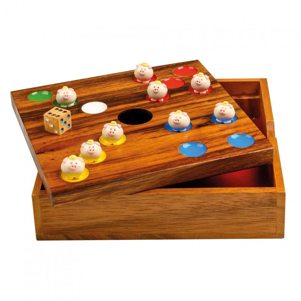Philos Spiel, Schweinchen in der Grube