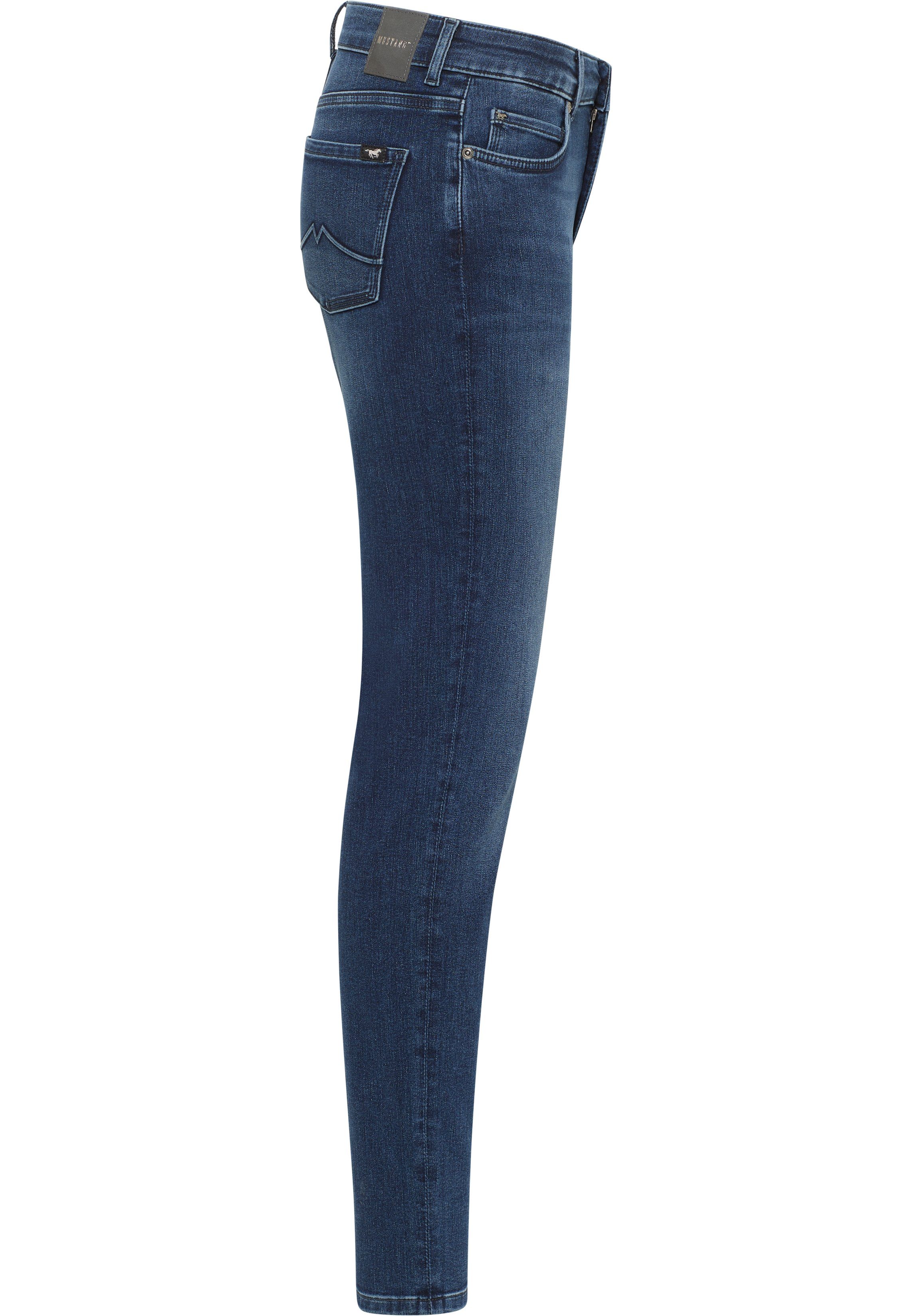 Slim dunkelblau-5000804 Style MUSTANG Relaxed Crosby Slim-fit-Jeans