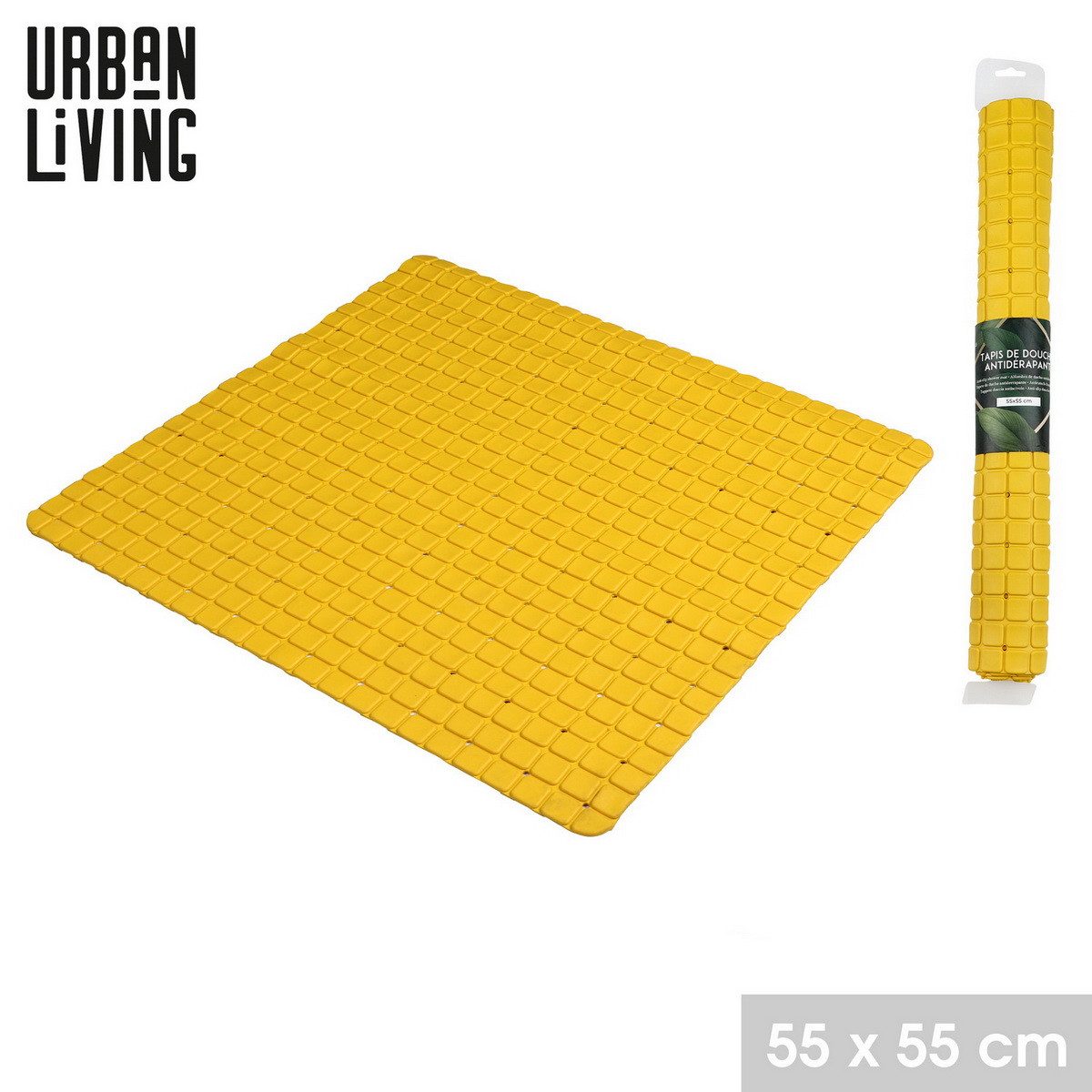 Urban Living Duschmatte Antirutsch-Badmatte Badvorleger Dusch- günstig online kaufen