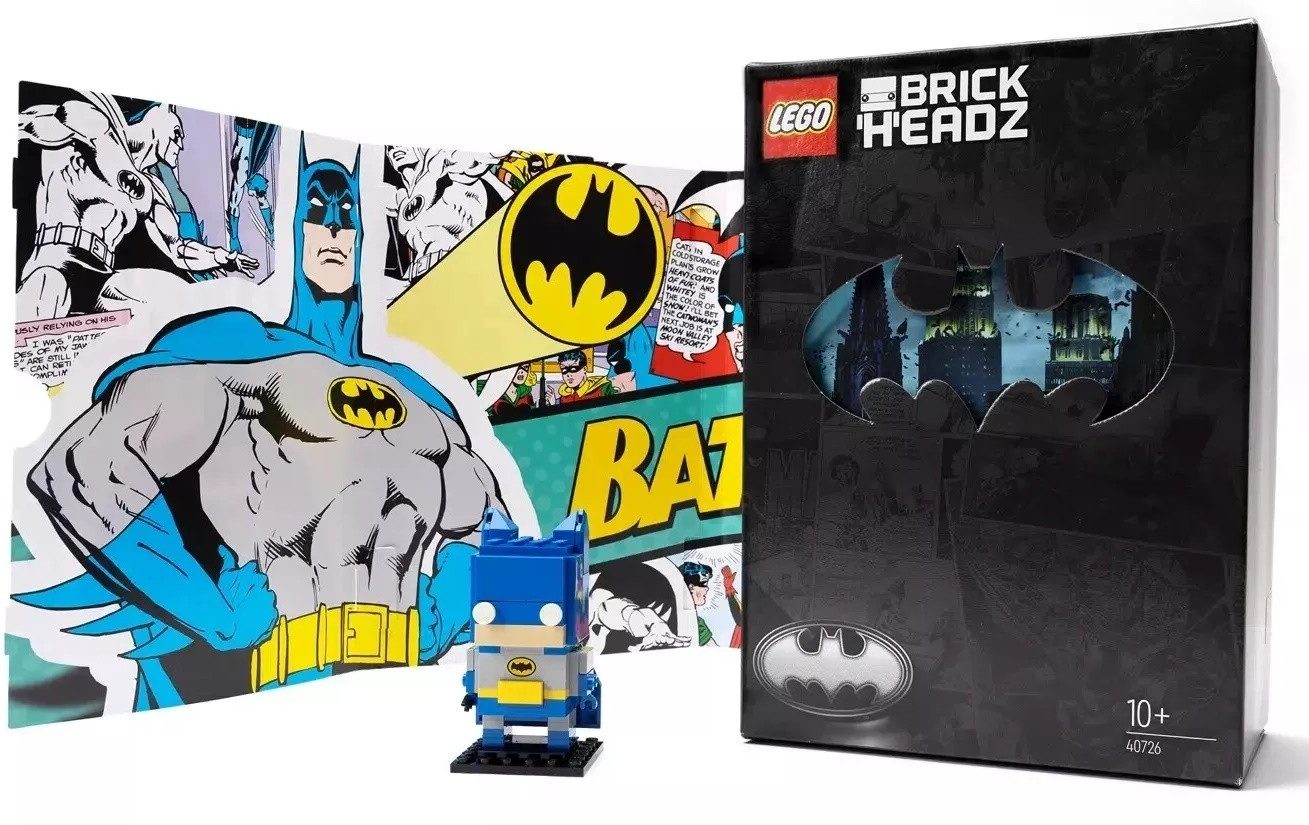 LEGO® LEGO BrickHeadz: 40726 Limited Edition zum 85-jährigen Jubiläum Batman Spielbausteine