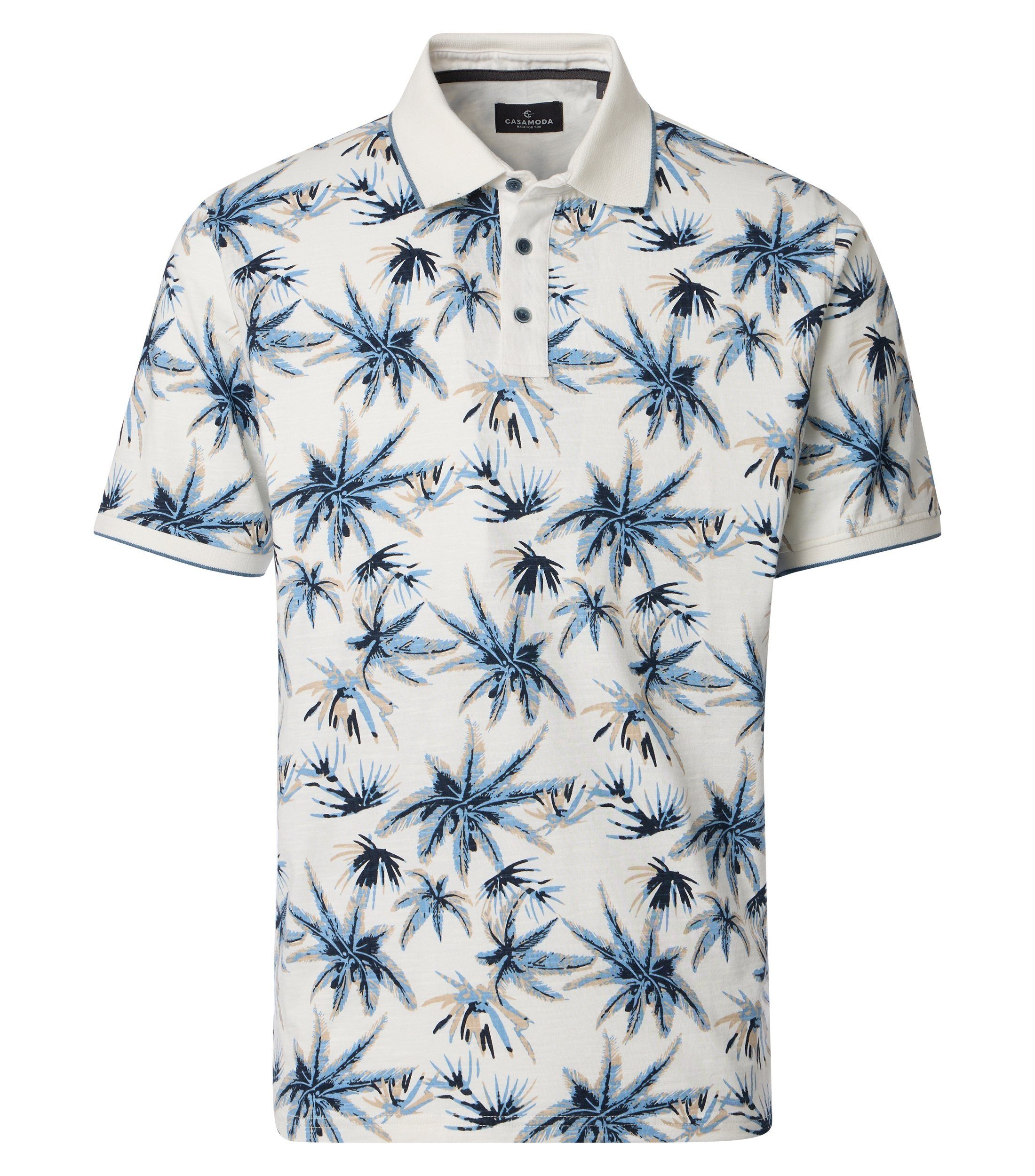 CASAMODA Poloshirt CASAMODA Polo-Shirt Print günstig online kaufen