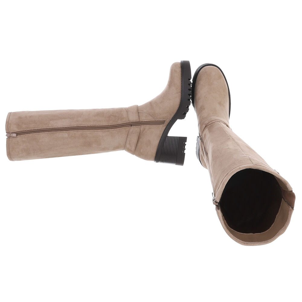 Ital-Design Stylische Damen-Stiefel mit Schnalle und hohem Tragekomfort Sti günstig online kaufen