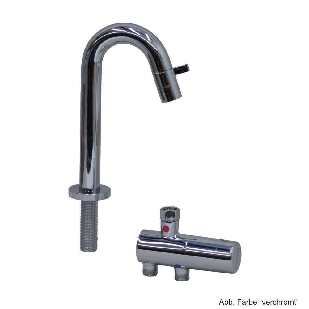 HANSA Badarmatur HANSA HANSANOVA Style Set Waschtisch-Standventil, verchromt 50938191